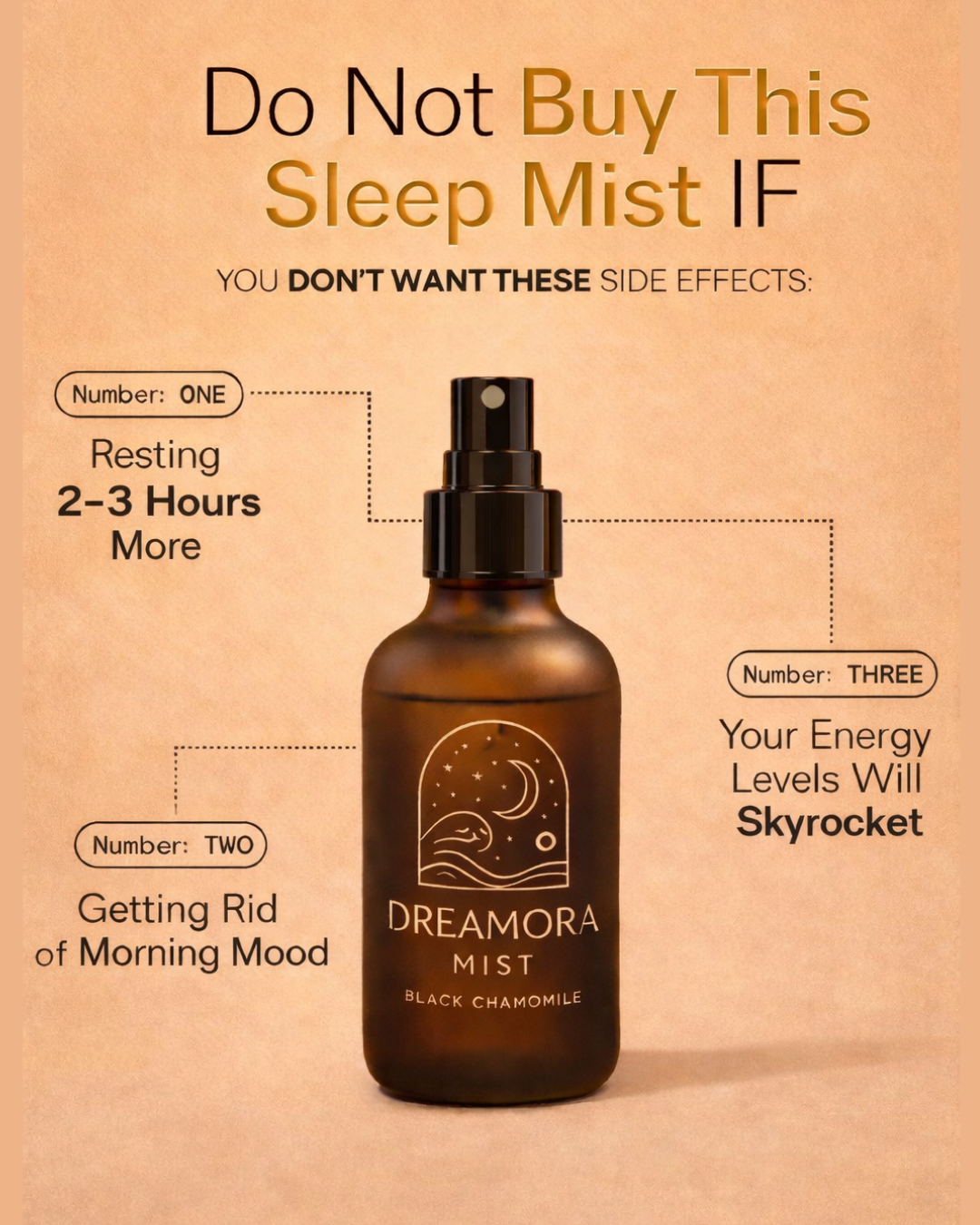 DreamoraMist Facebook ad