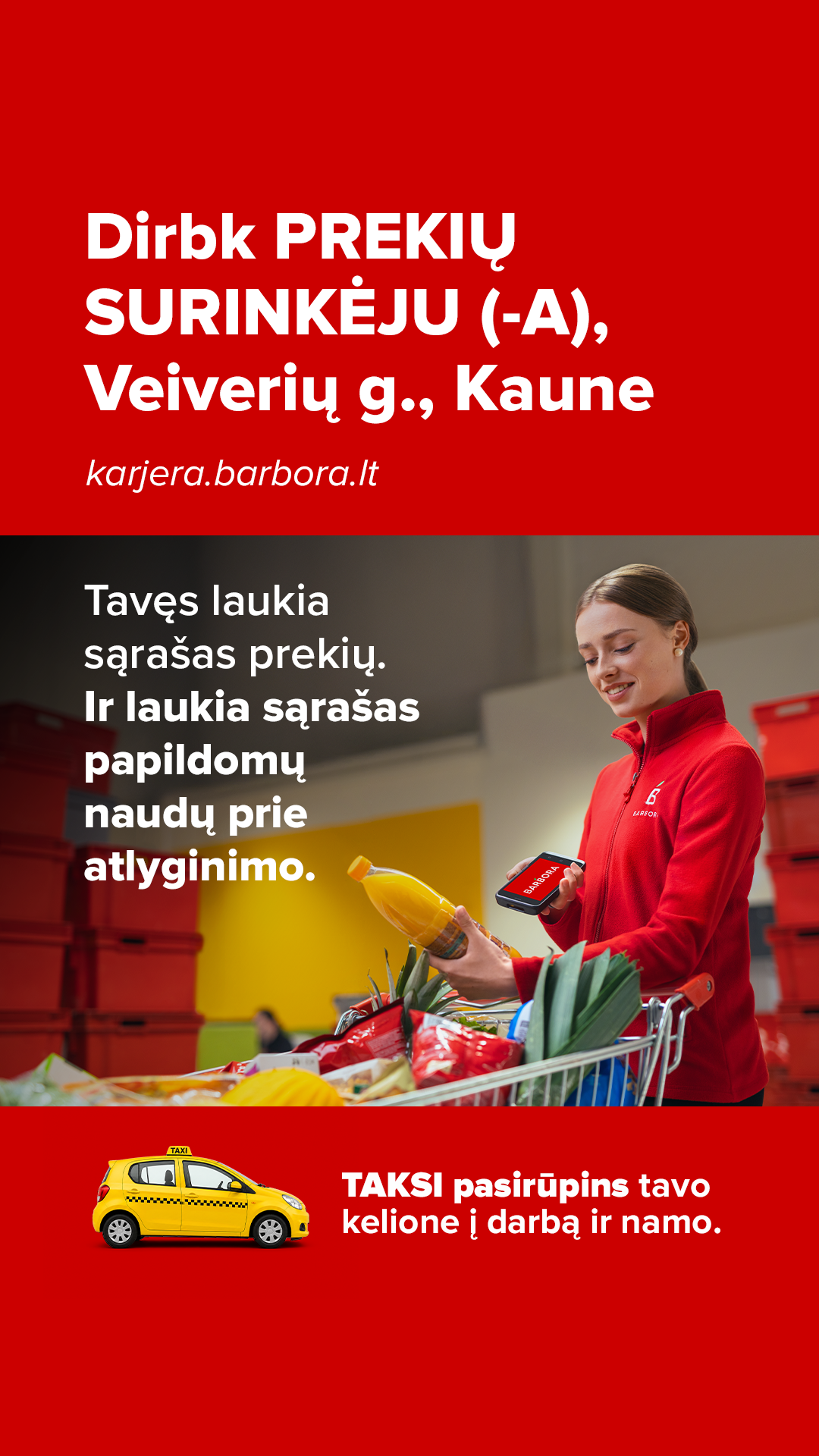 BARBORA.LT Facebook ad