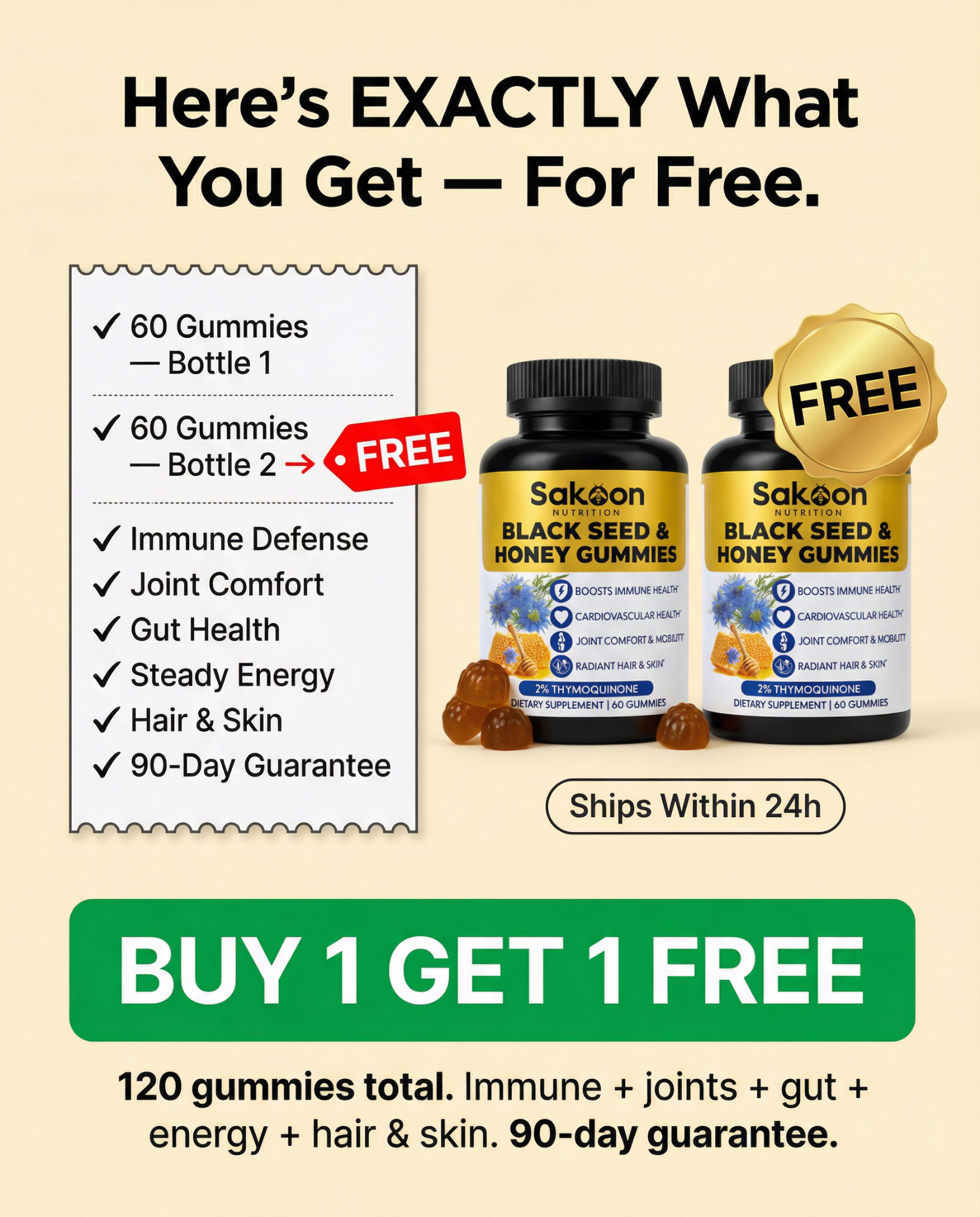 Sakoonnutrition Facebook ad
