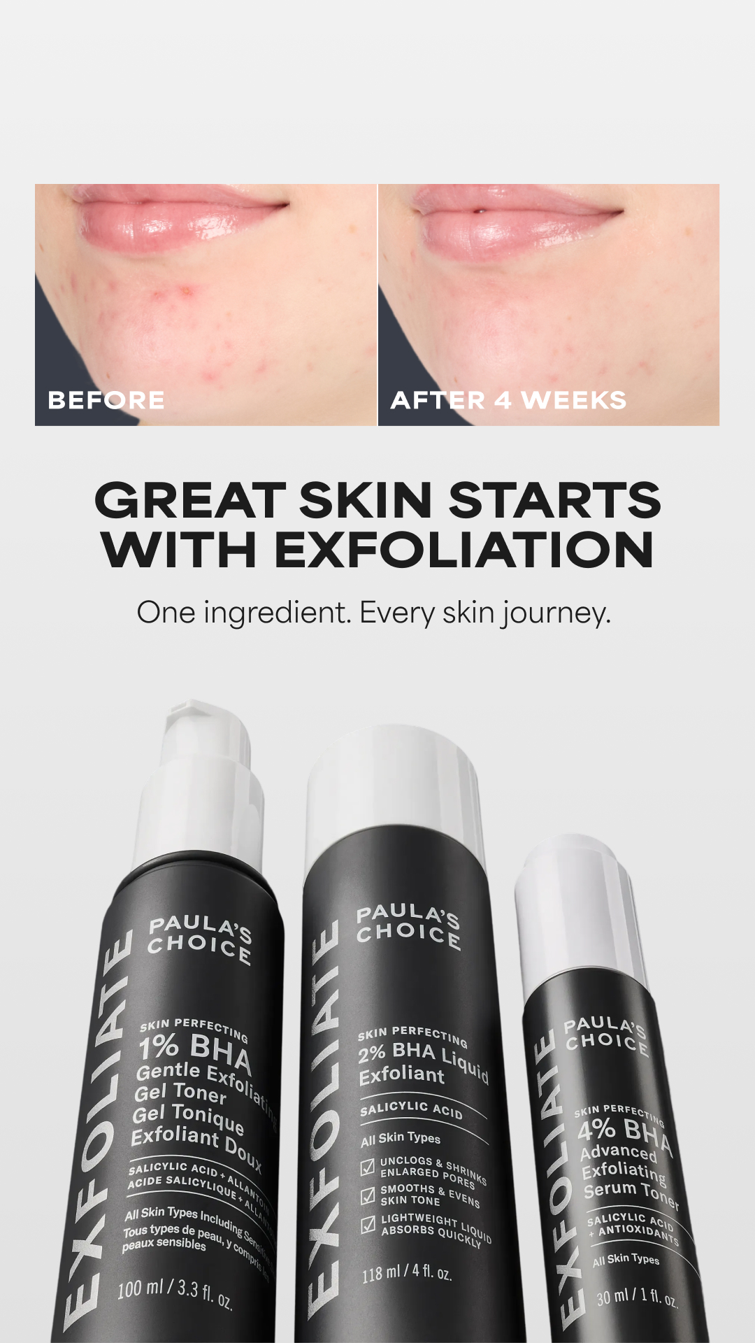 Paula's Choice Facebook ad