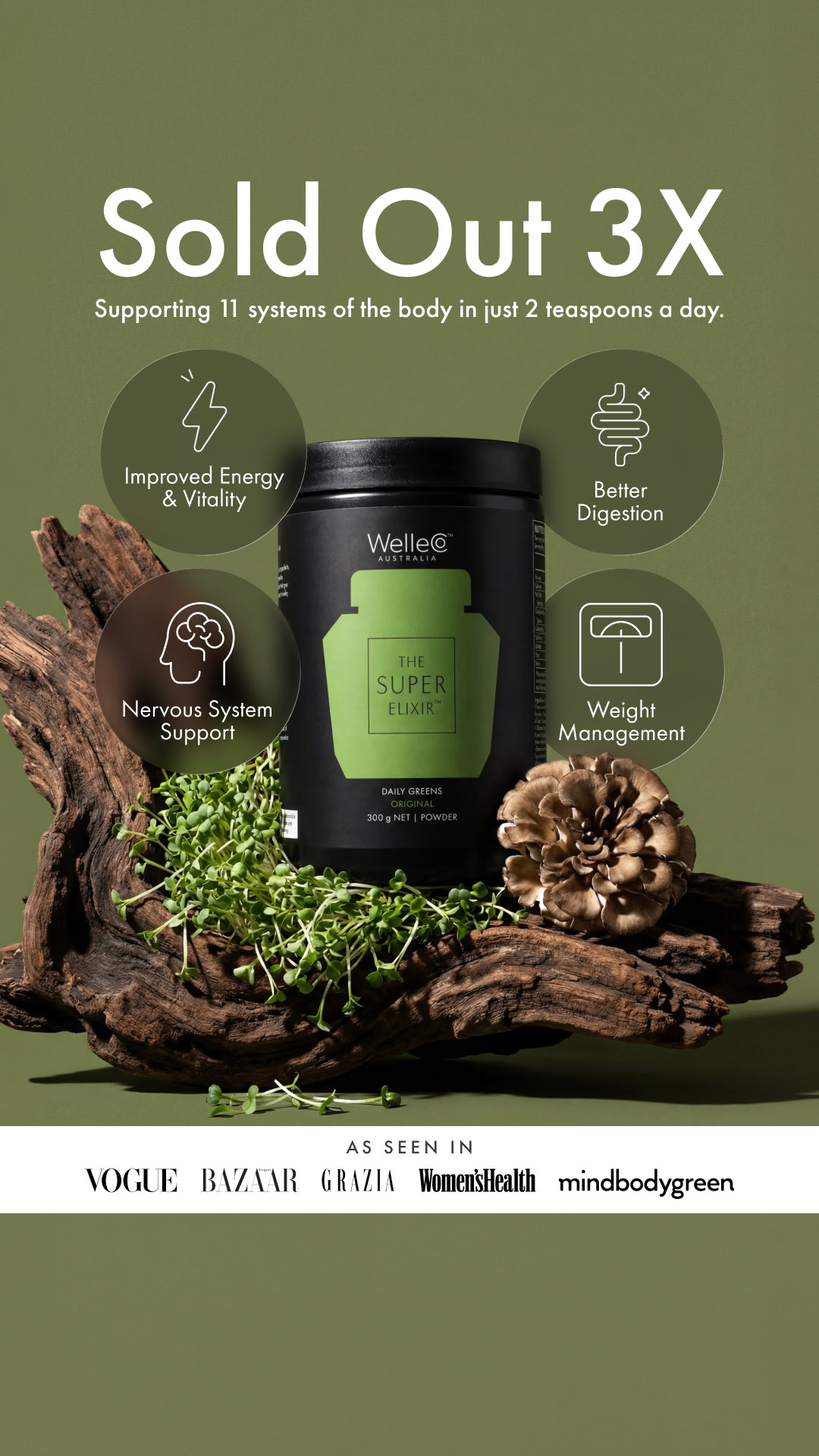 WelleCo Facebook ad