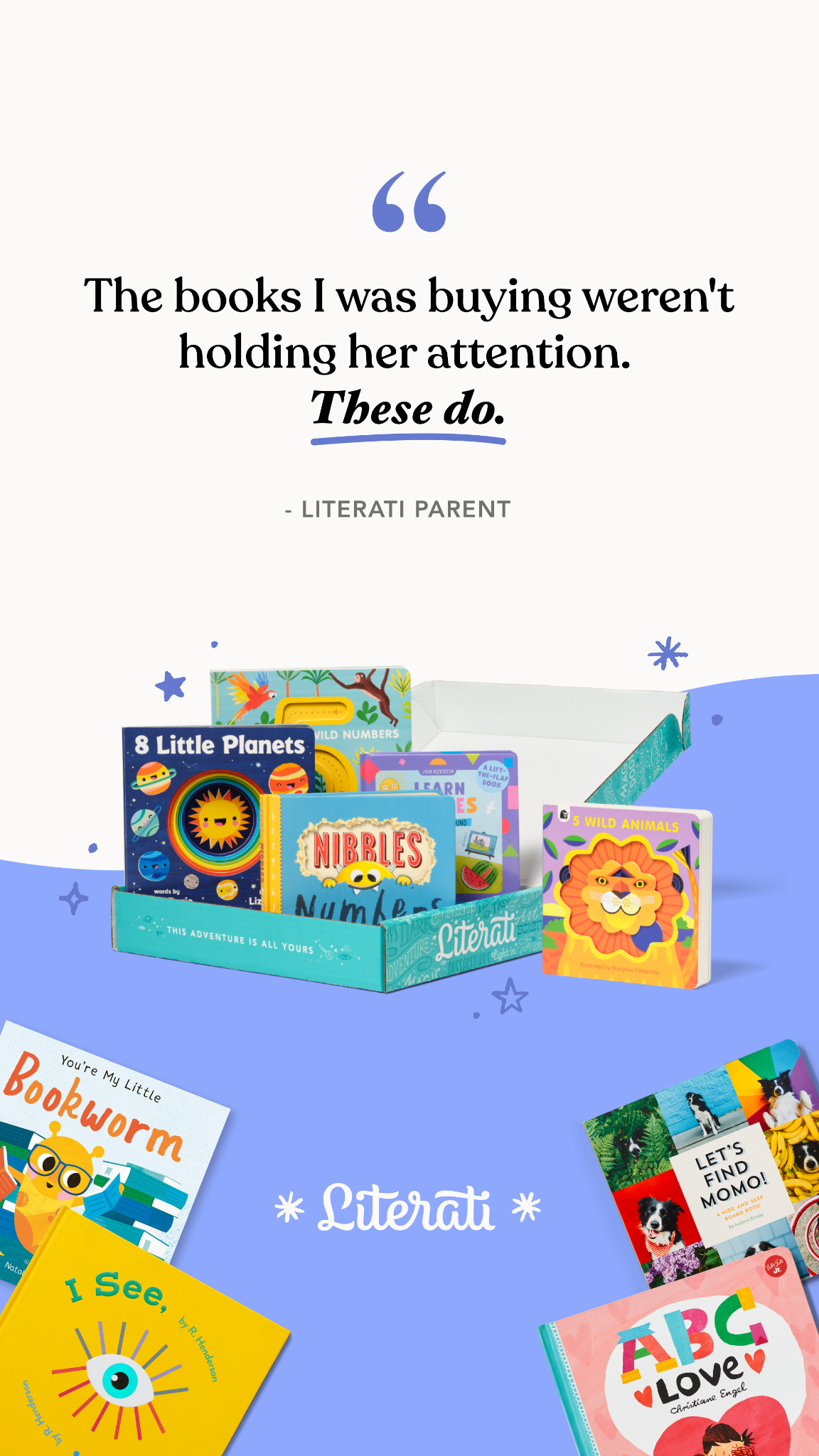 Literati Facebook ad
