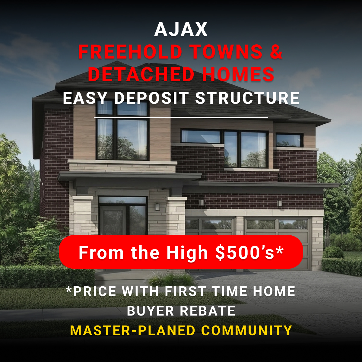New Home Developments Facebook ad from Mar 12, 2026