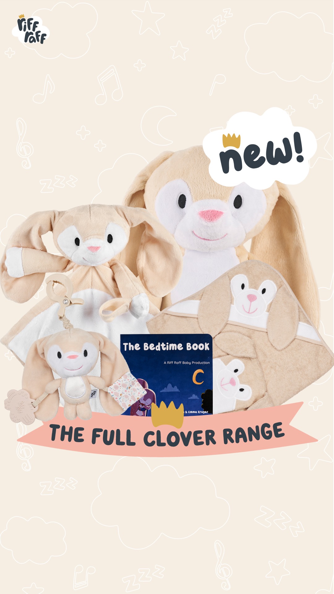 RIFF RAFF SLEEP TOYS Facebook ad