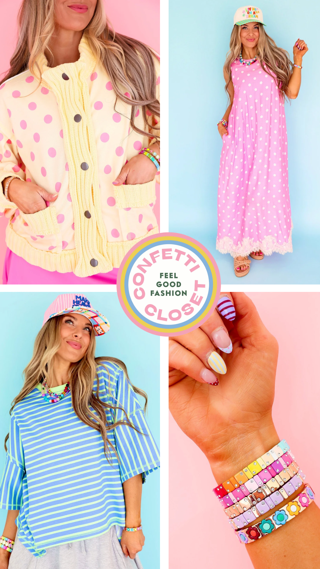 The Confetti Closet Facebook ad