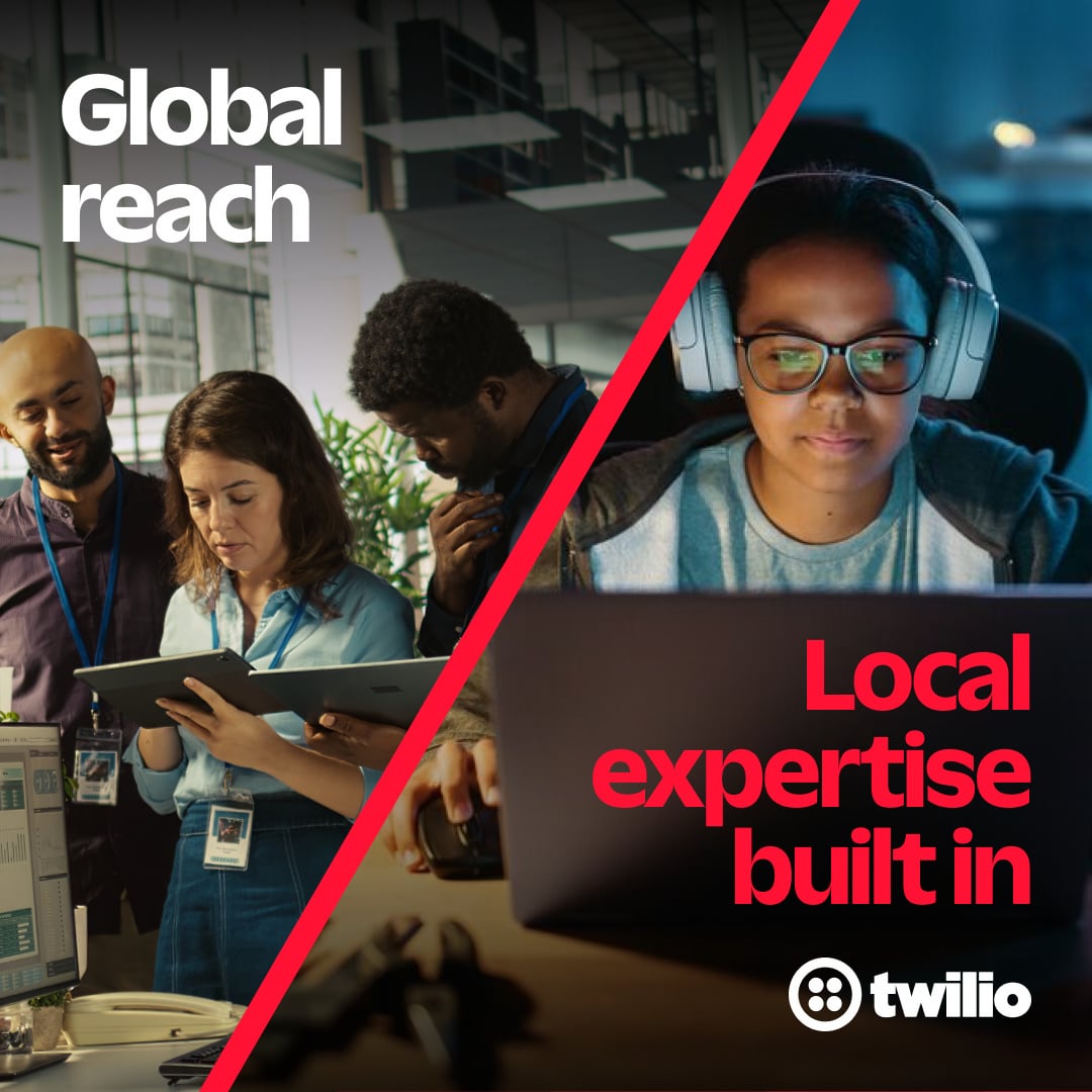 Twilio Facebook ad