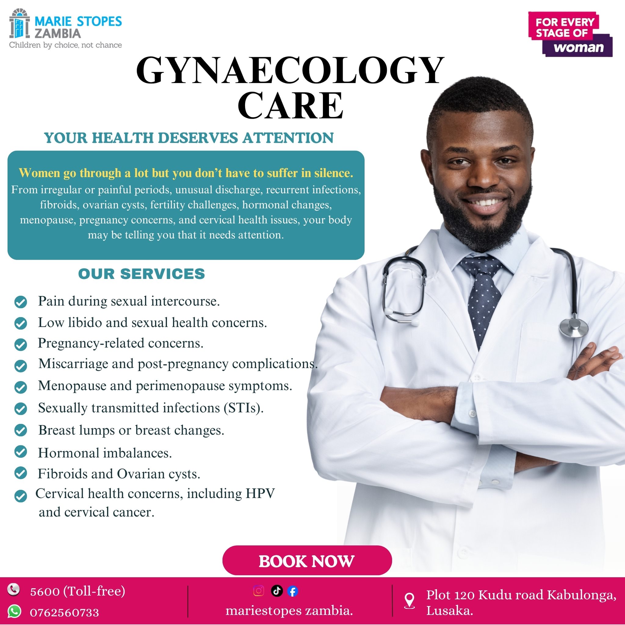 Marie Stopes Zambia Facebook ad