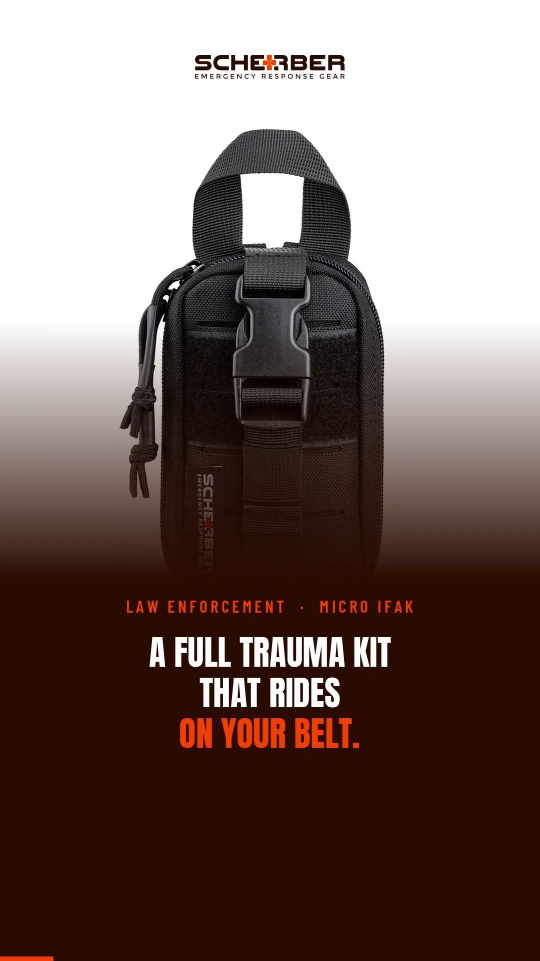 Scherber Facebook ad: A complete trauma kit, small enough to live…