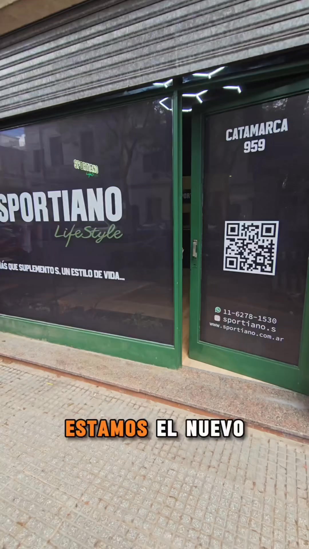Sportiano Facebook ad: Estamos super felices de inaugurar nuestro nuevo local…