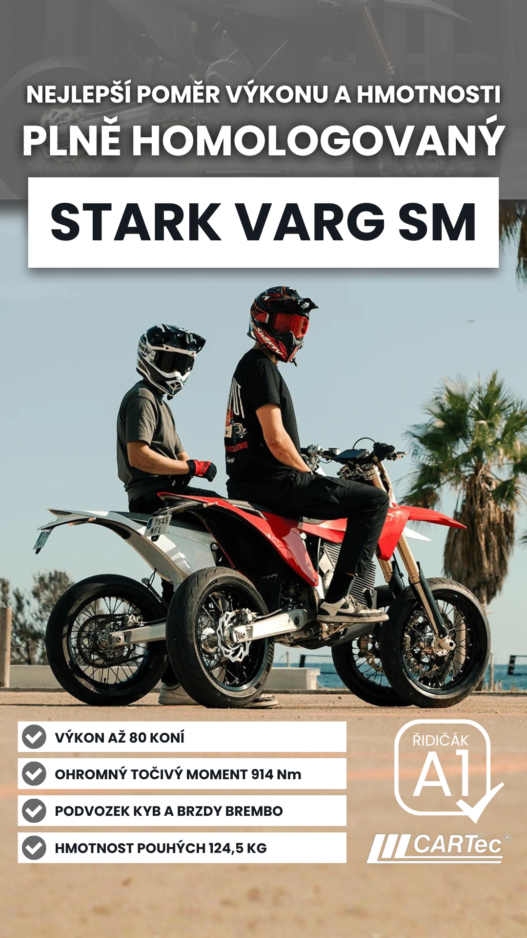 Stark Future CARTec motor Facebook ad