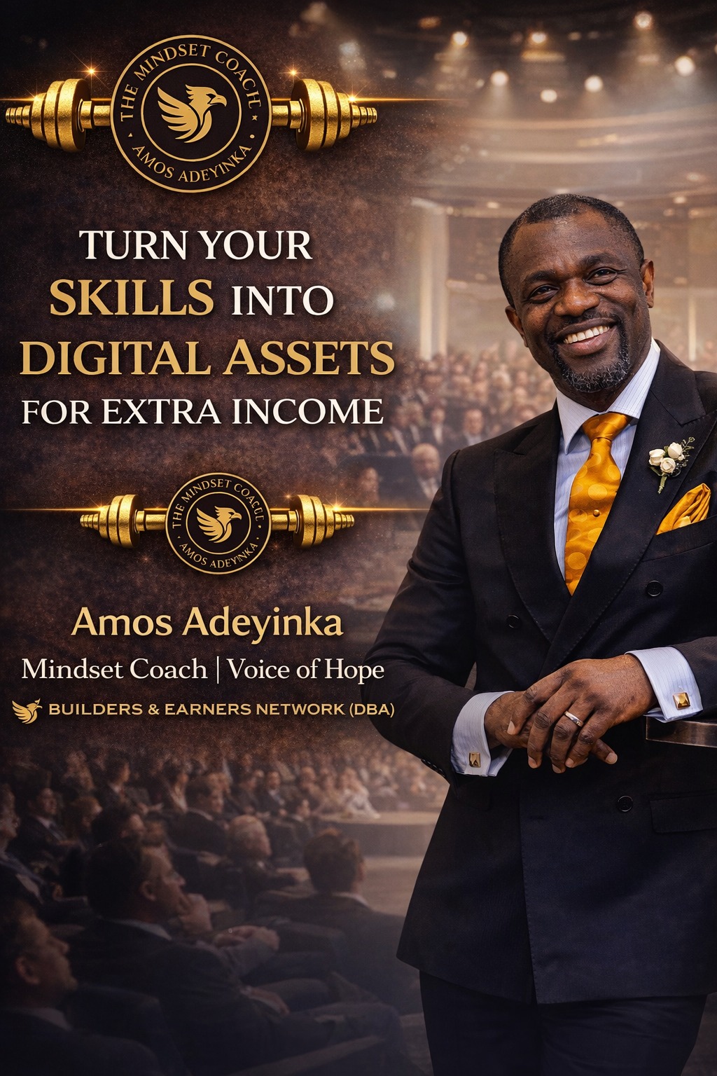 Digital skills monetisation hub Facebook ad: TURN YOUR SKILLS INTO INCOME