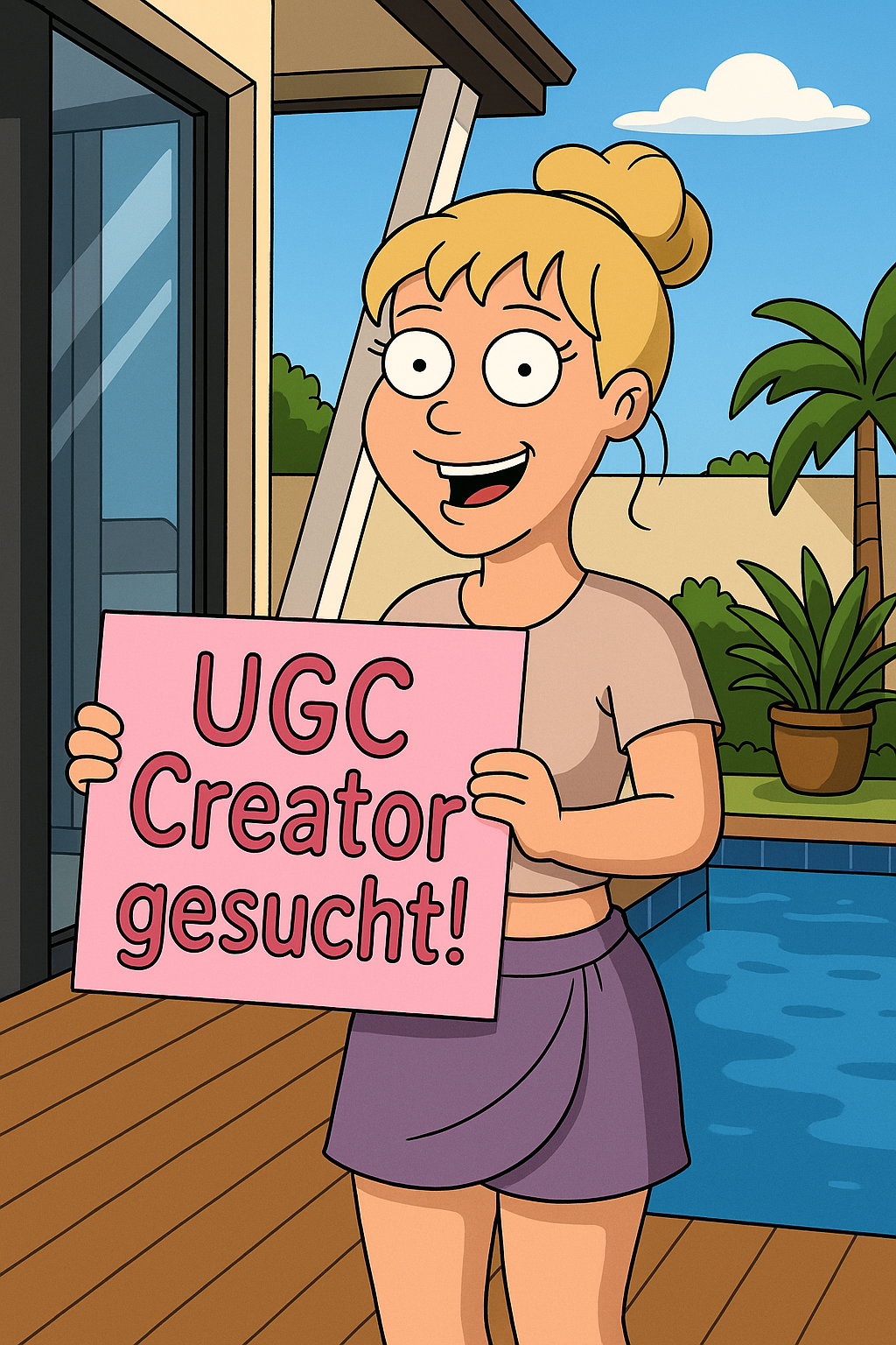UGC Queen Facebook ad