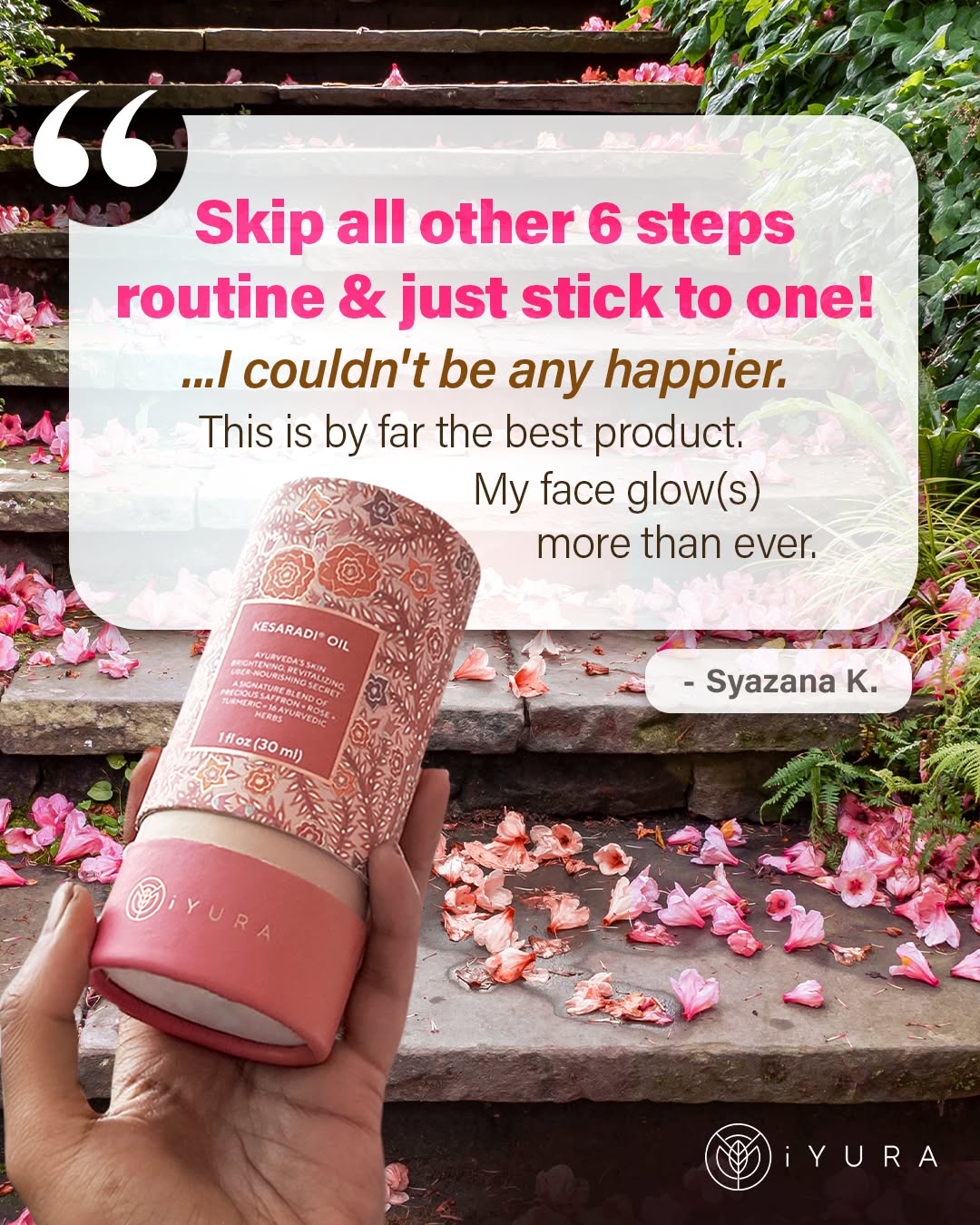 The Ayurveda Experience Facebook ad