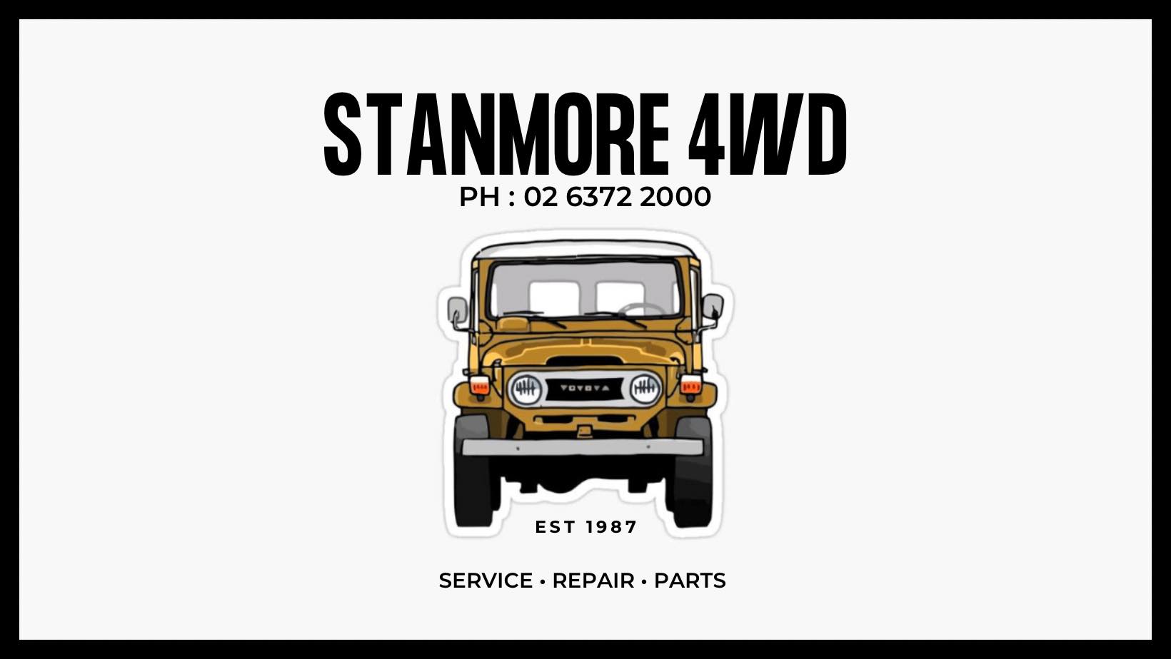 Stanmore 4WD Mudgee Facebook ad: Premium 4wd Parts Online
