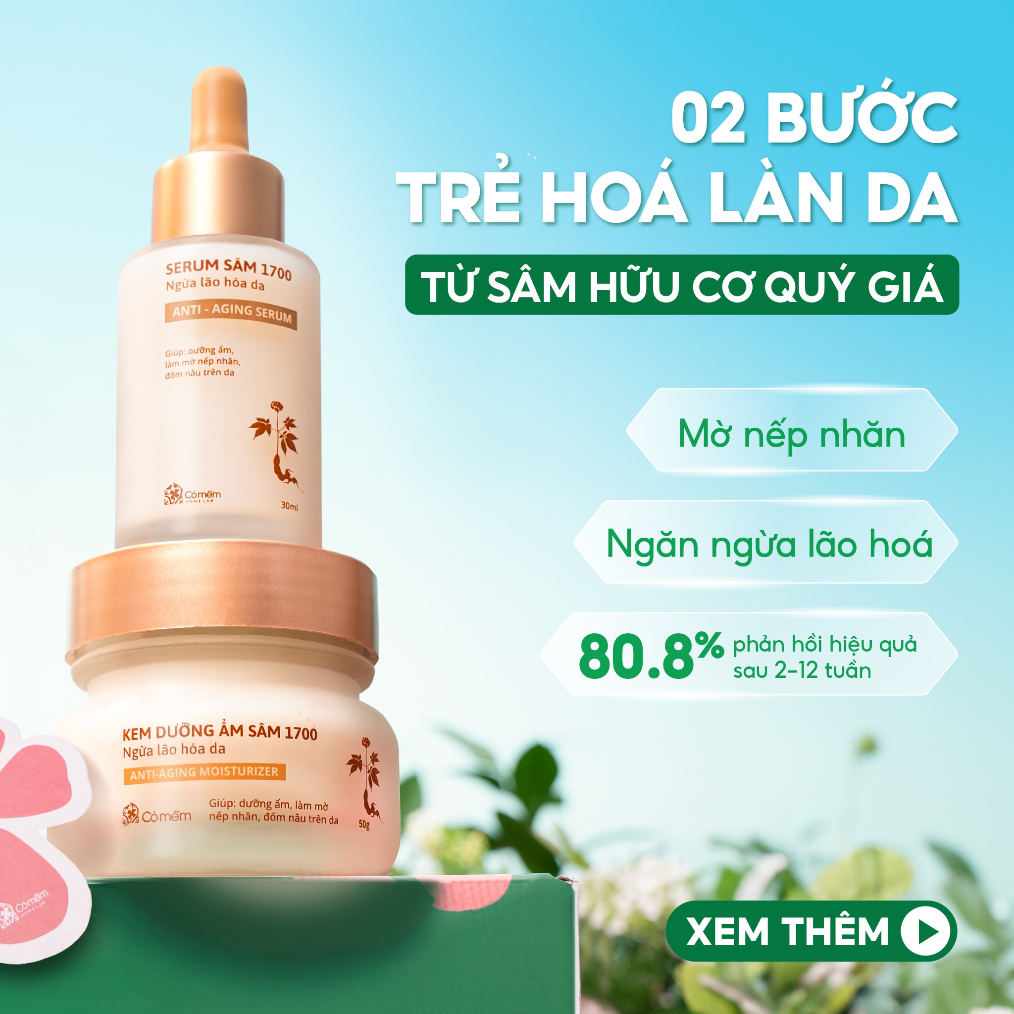 Cỏ mềm HomeLab Facebook ad