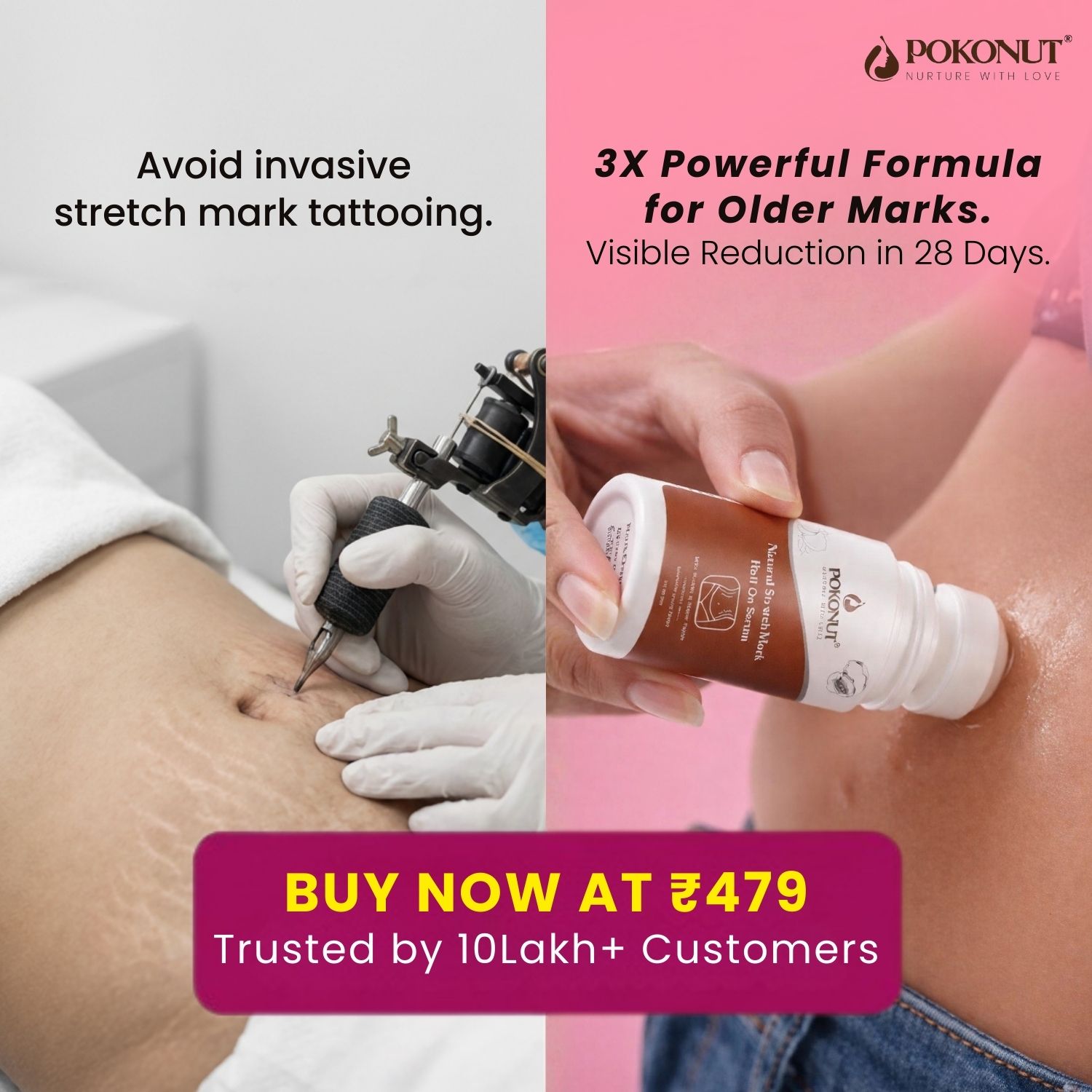 Pokonut India Facebook ad