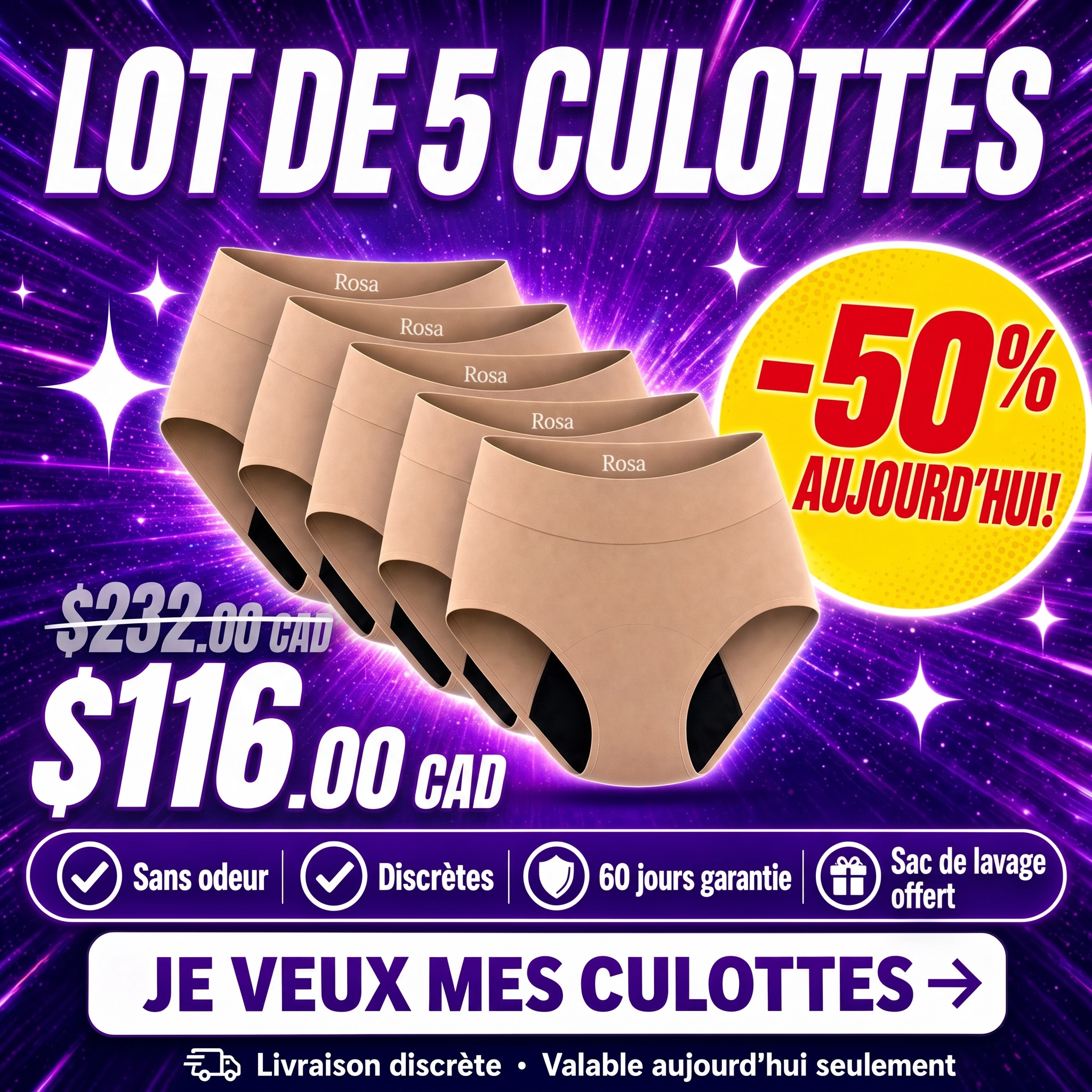 Rosa Facebook ad