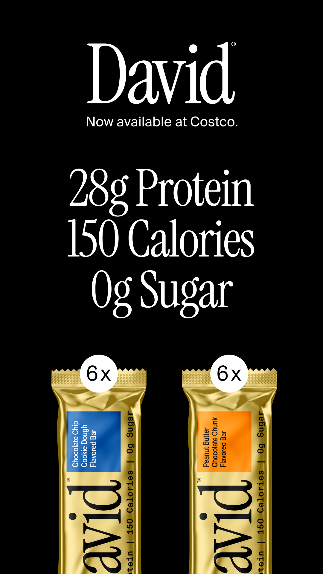 David Protein Facebook ad