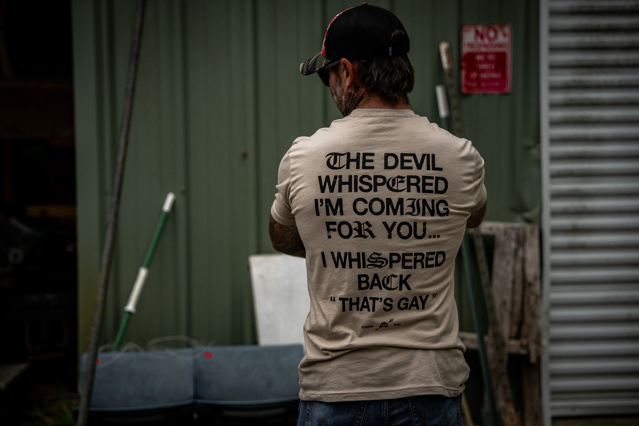 Combat Iron Apparel Co. Facebook ad