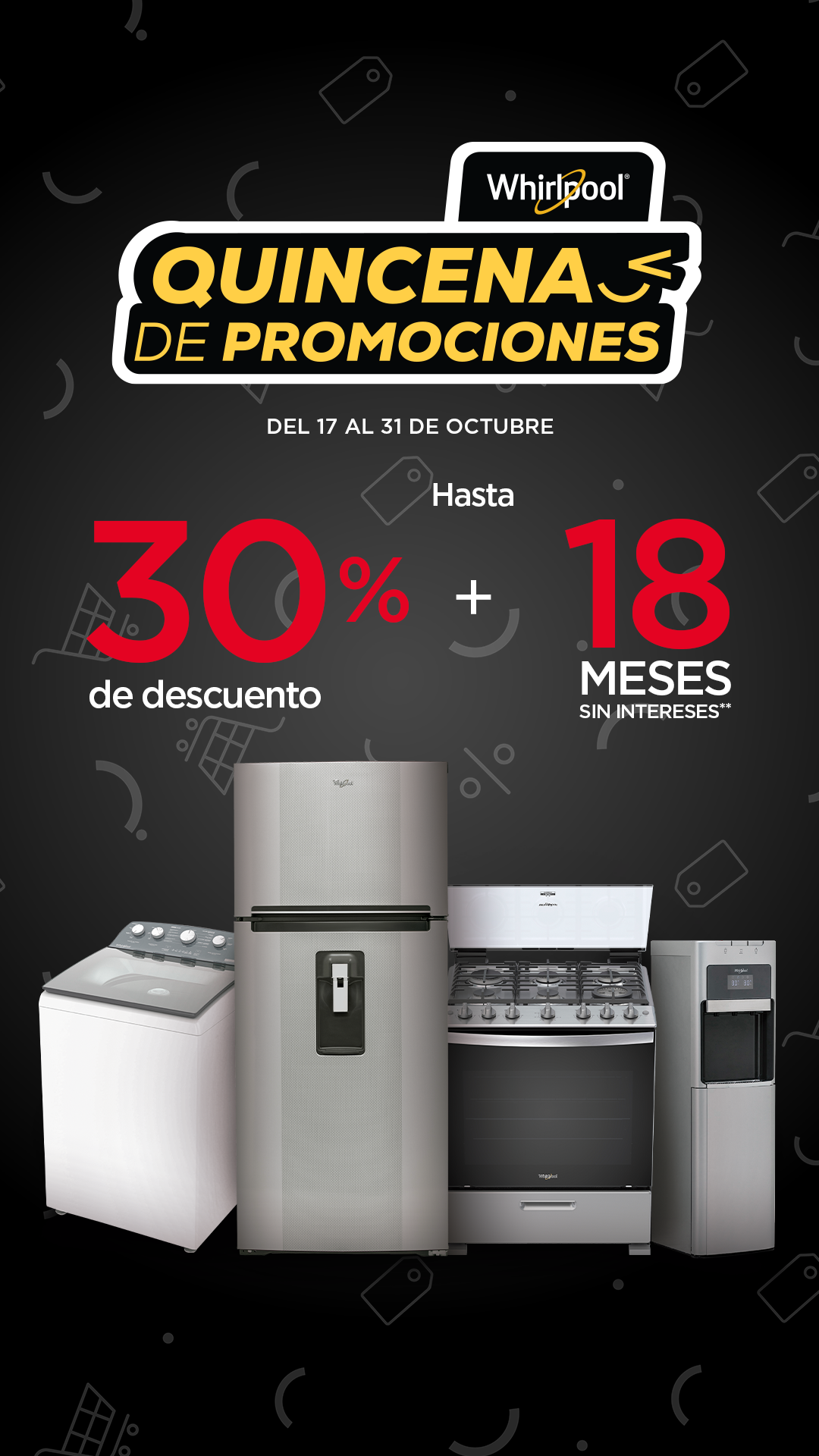 Sears México Facebook ad: ¡En tienda y en línea!