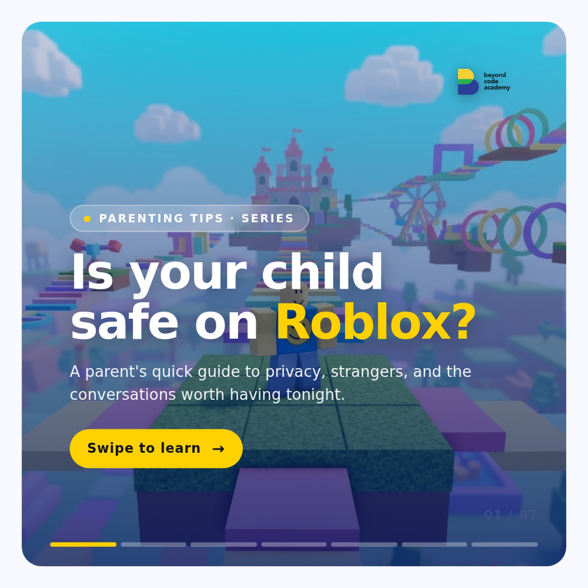 Beyond Code Academy Facebook ad