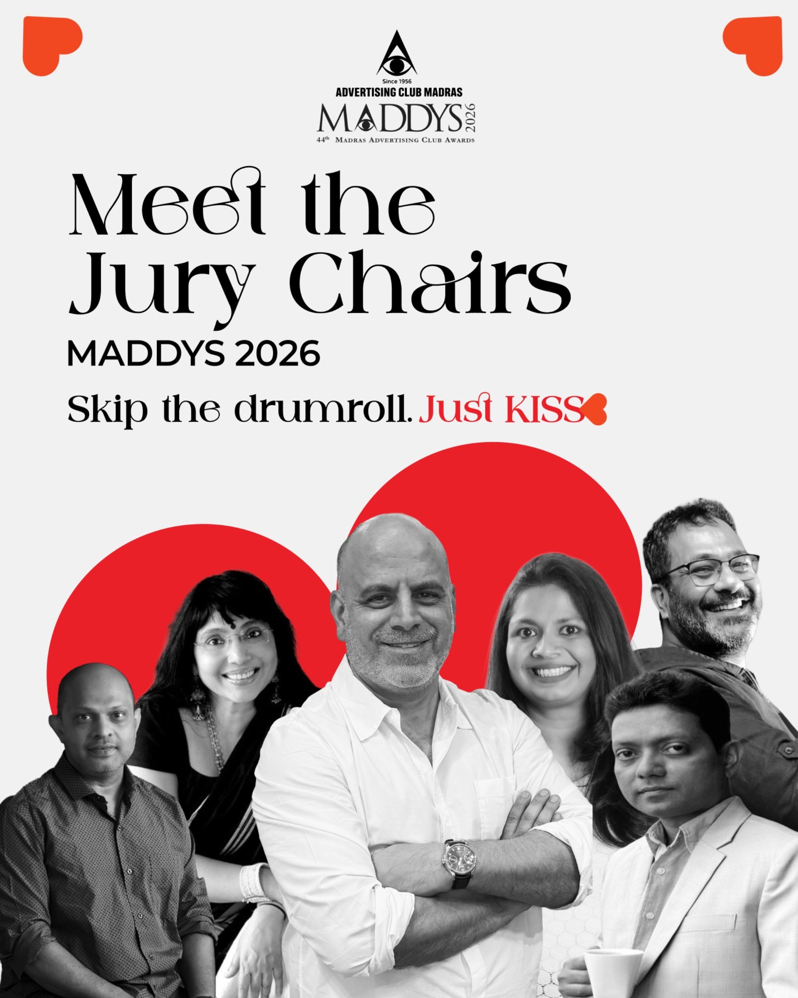 Advertising Club Madras Facebook ad: Meet the Jury Chairs for the 44th Madras…