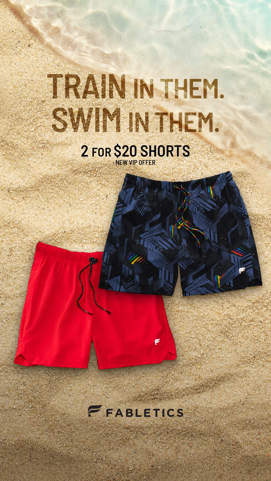 Fabletics Men Facebook ad