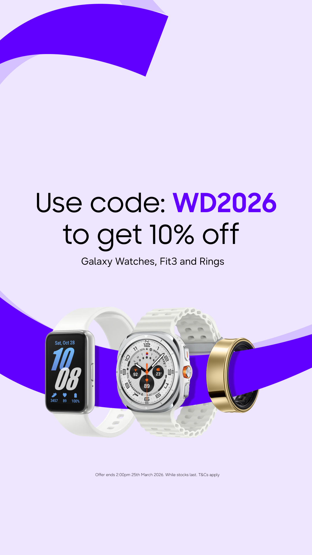 Samsung Facebook ad