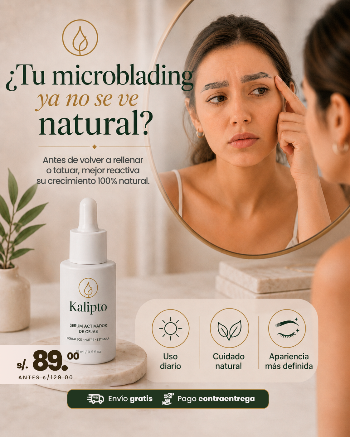 Kalipto by Peruvian Shop Facebook ad: Kalipto Sérum | Pide aquí