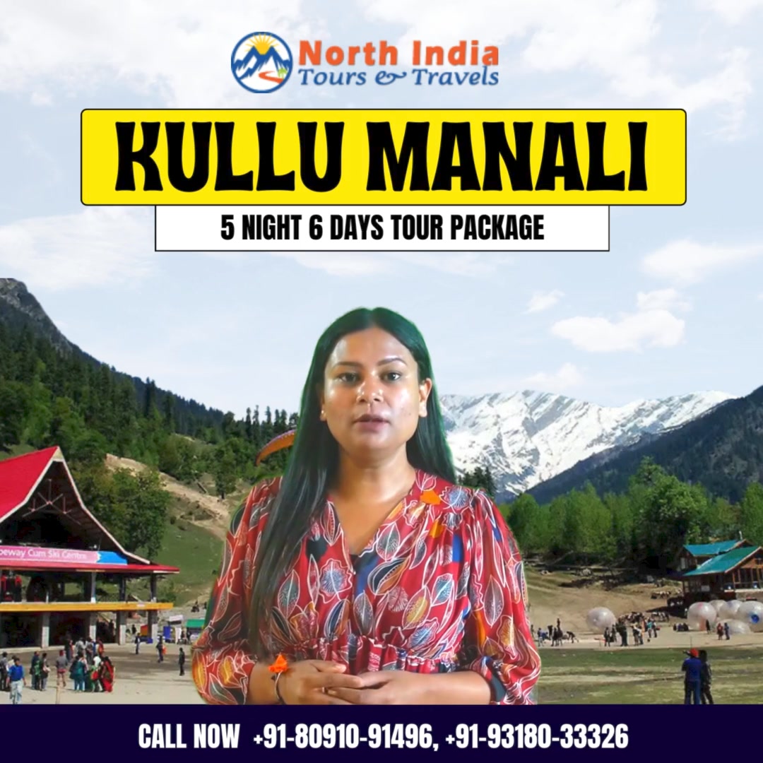North India Tours & Travels Facebook ad: Explore Manali Tour Package