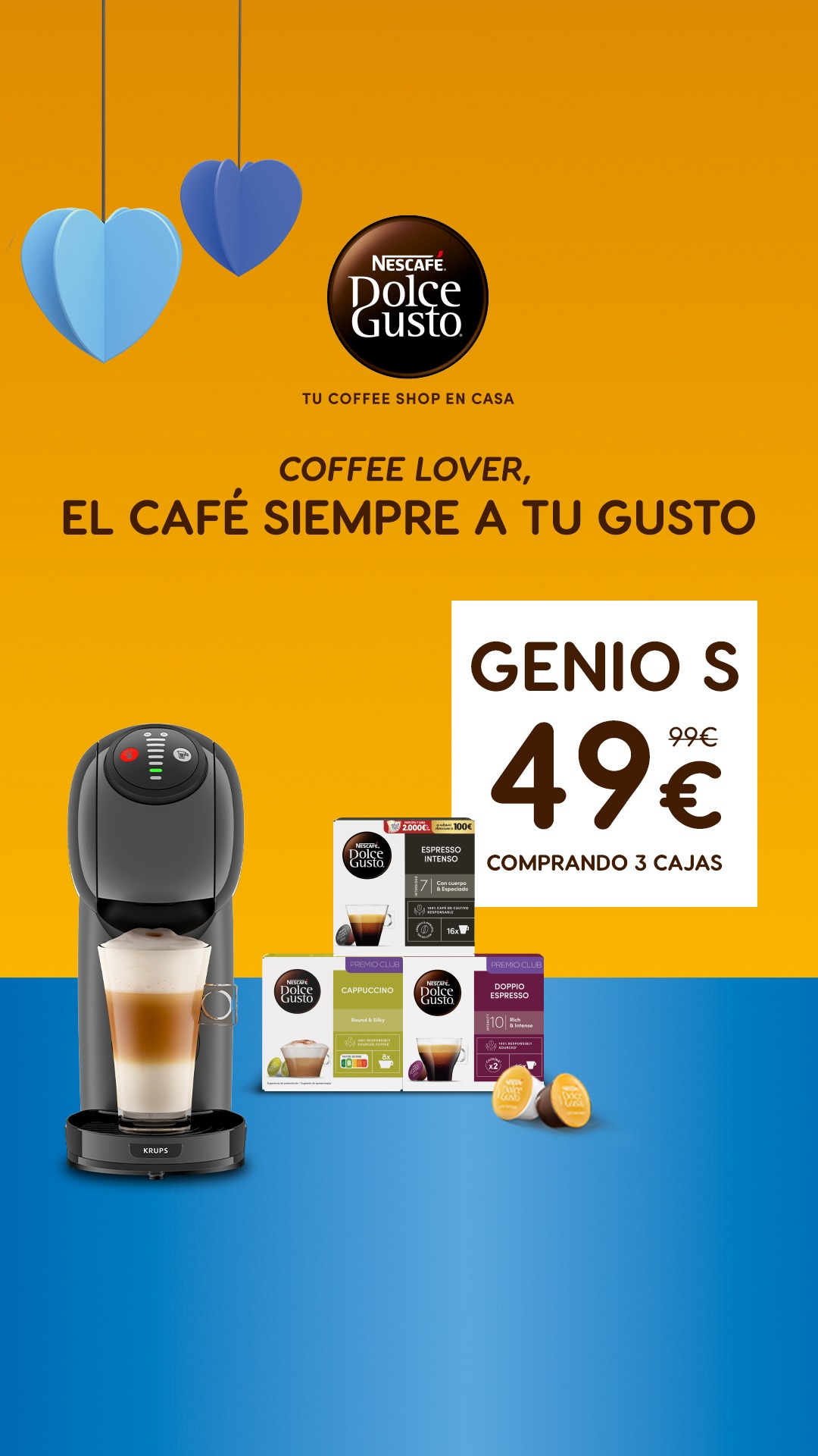 NESCAFÉ Dolce Gusto España Facebook ad from Mar 10, 2026