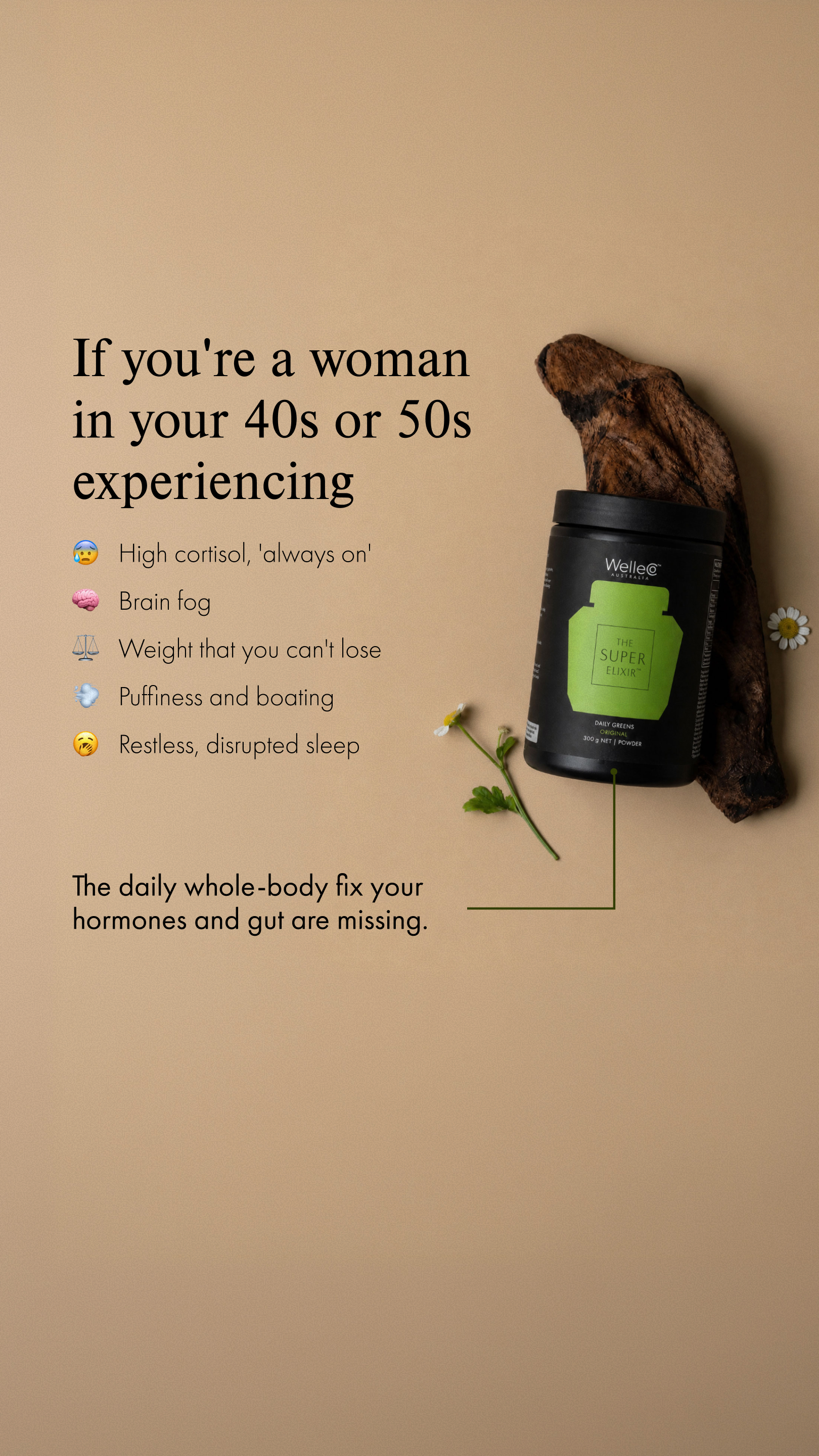 WelleCo Facebook ad