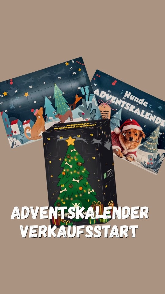 Knabberkiste Facebook ad: Bald ist es wieder soweit: Unsere Adventskalender kommen!