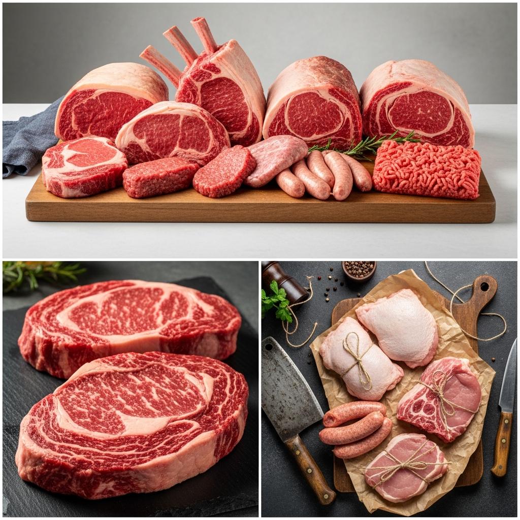 Selection Index Facebook ad: Butcher Meat Delivery Service Deals This Week!