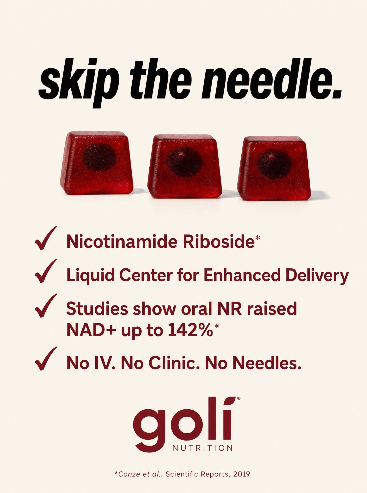 Goli Facebook ad
