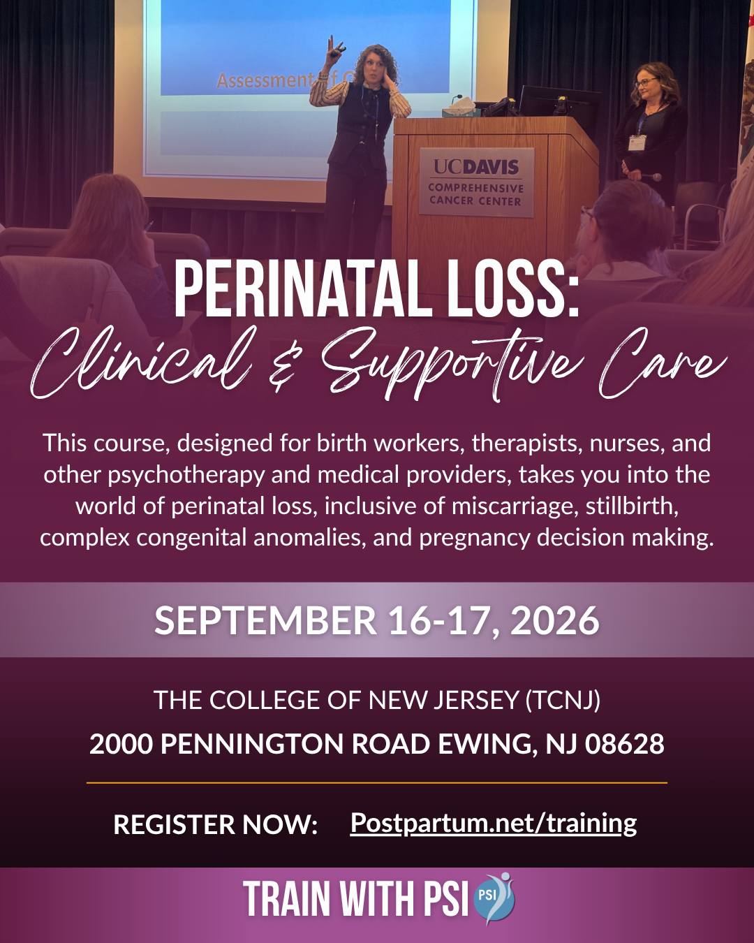 Postpartum Support International Facebook ad