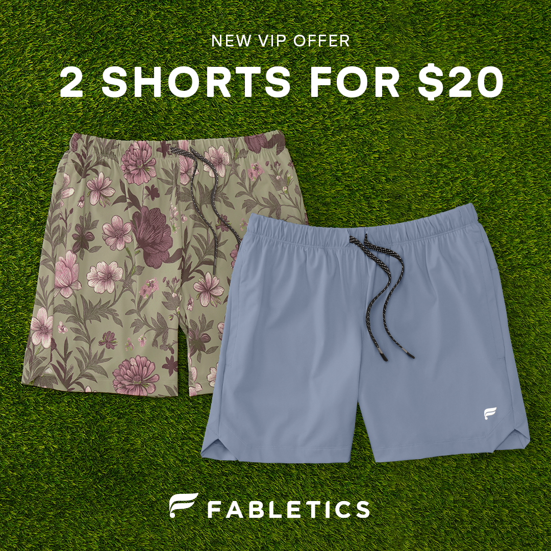 Fabletics Men Facebook ad: NEW DROP