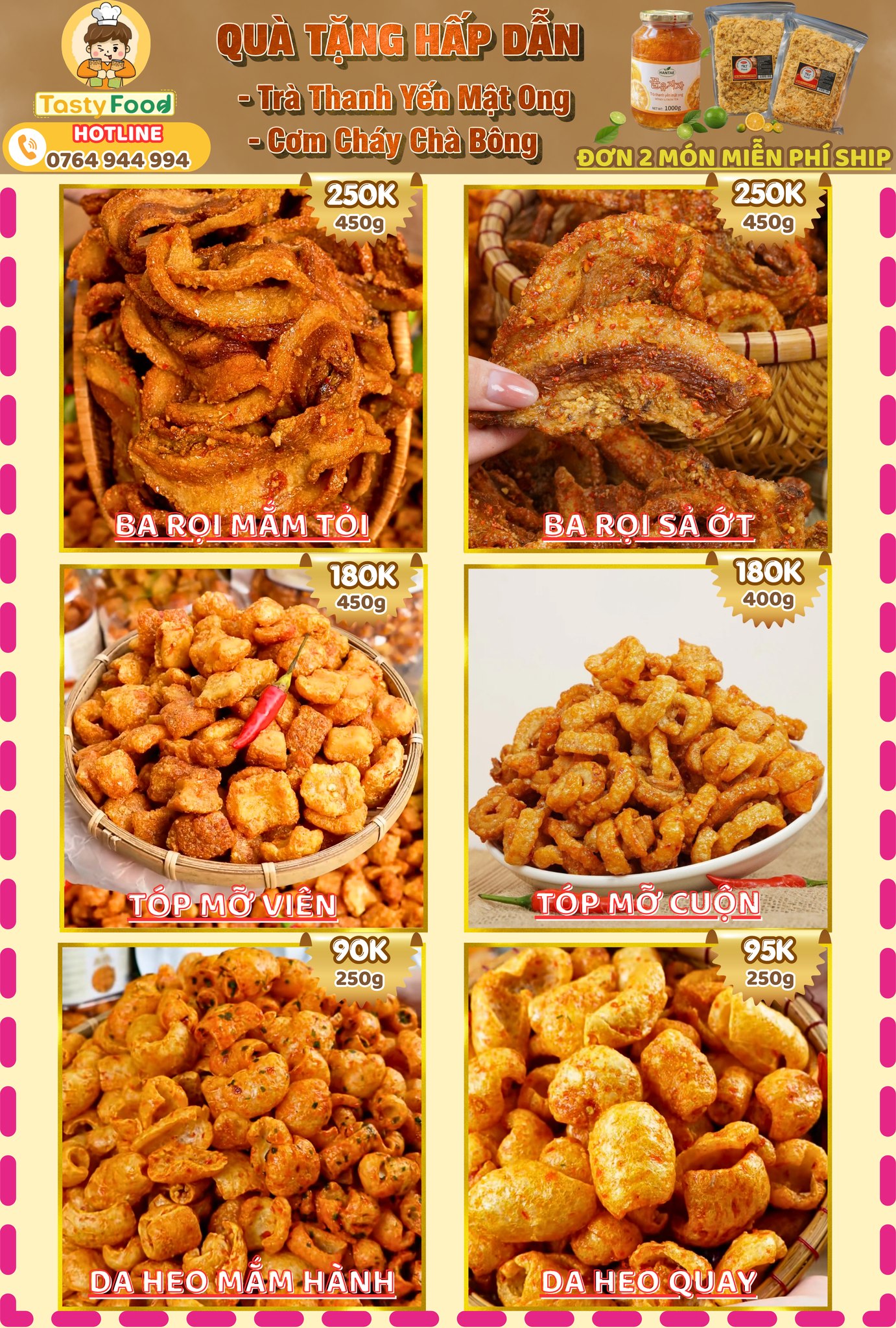 Tasty Food -  Khô Ngon Sỉ Lẻ Facebook ad