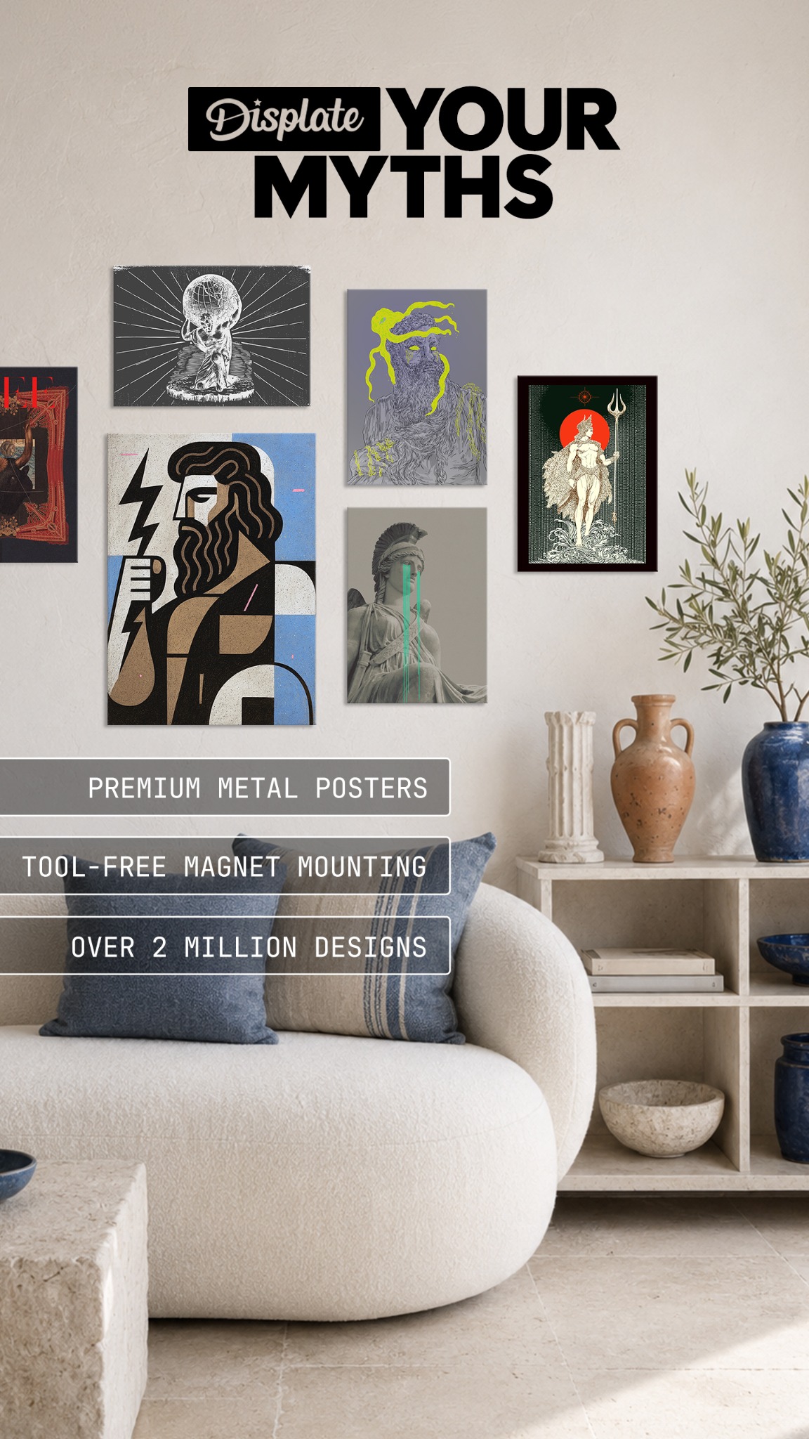 Displate Facebook ad