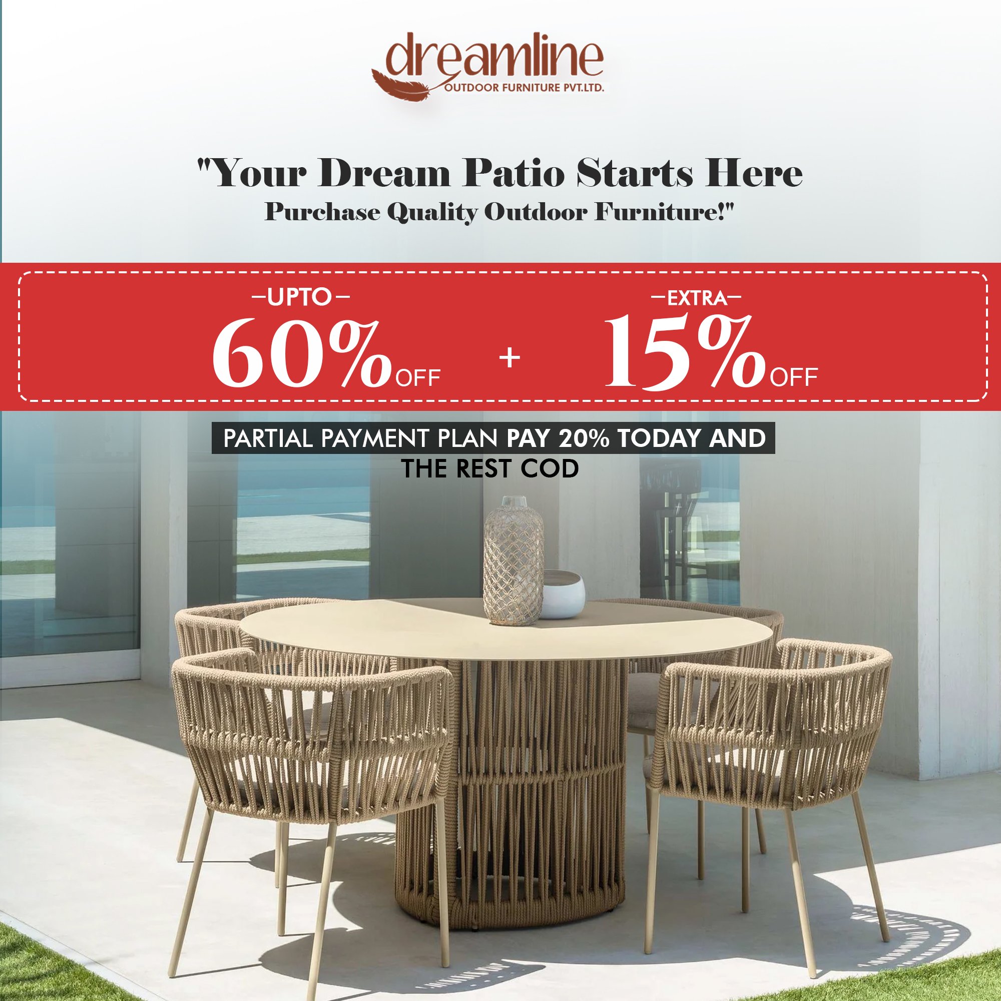 Dreamline Outdoor Furniture Facebook ad
