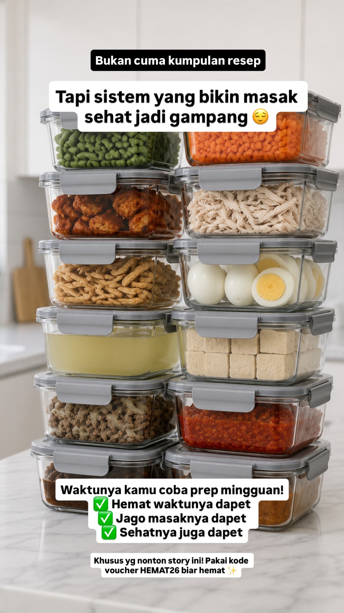 dapur.pandamerah Facebook ad: Nggak sempat mikirin meal plan karena sibuk banget?