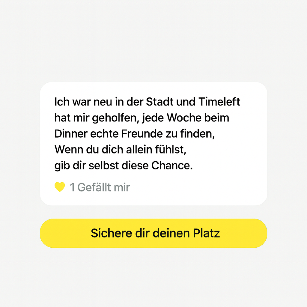 Timeleft Facebook ad