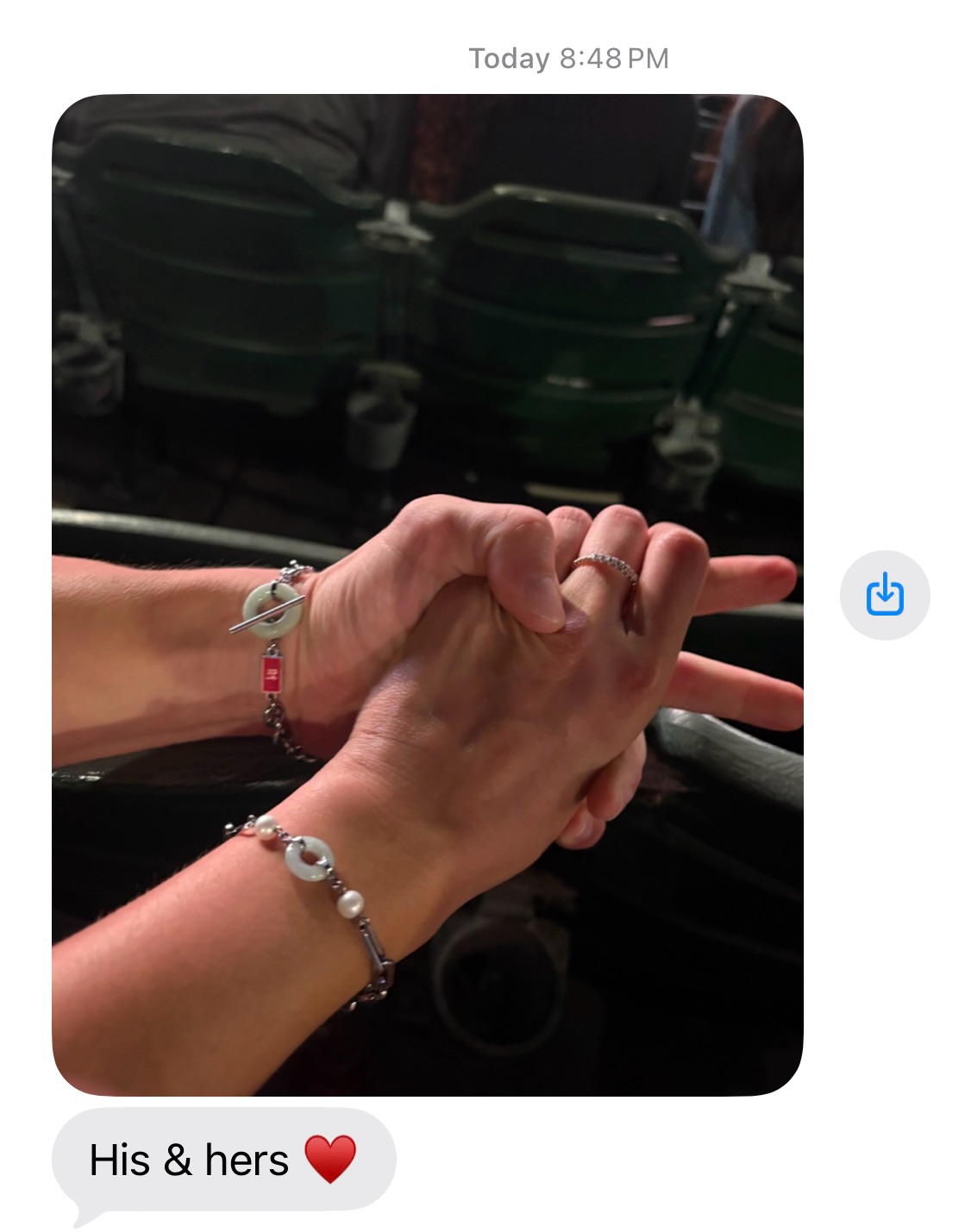 Crowned Facebook ad: These texts I’ve been receiving!