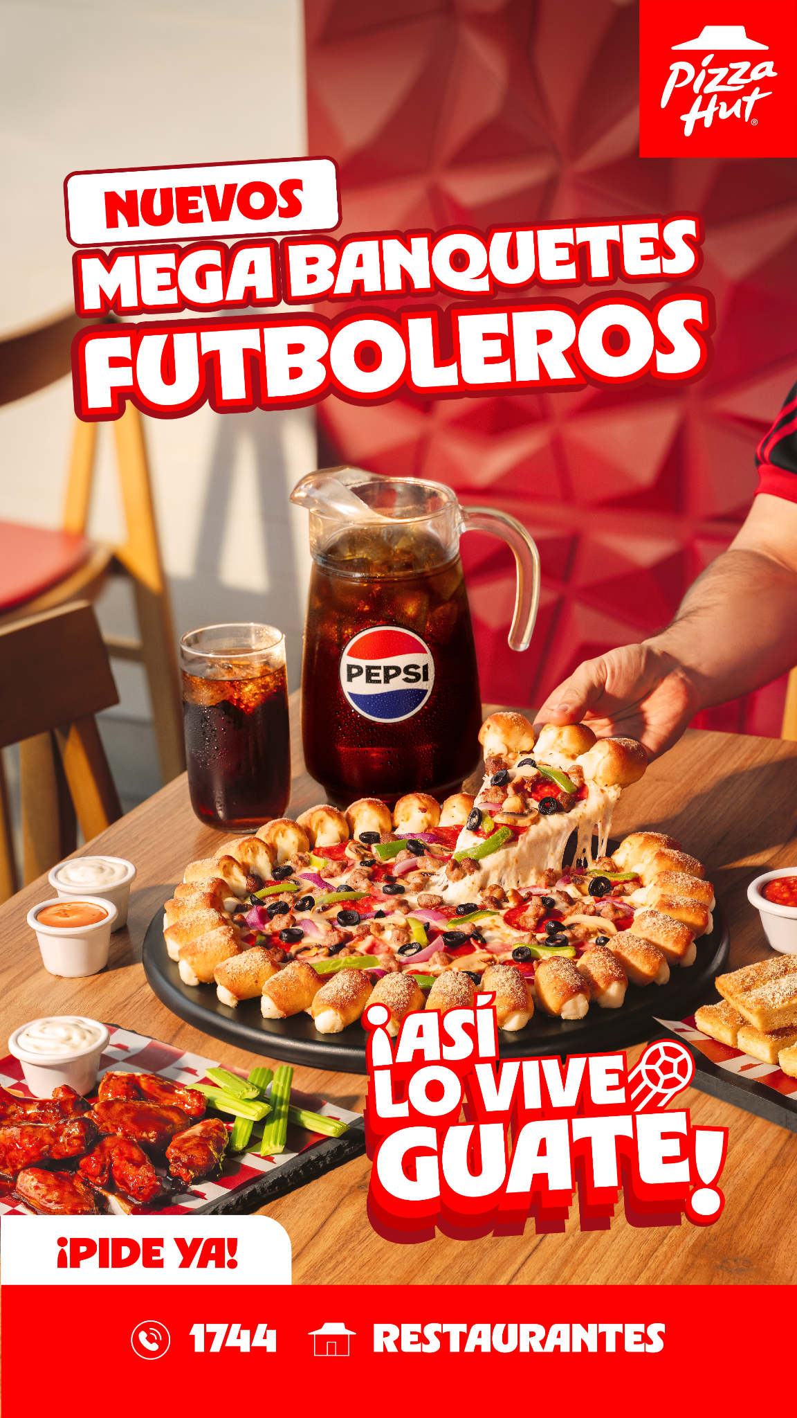 Pizza Hut Guatemala Facebook ad