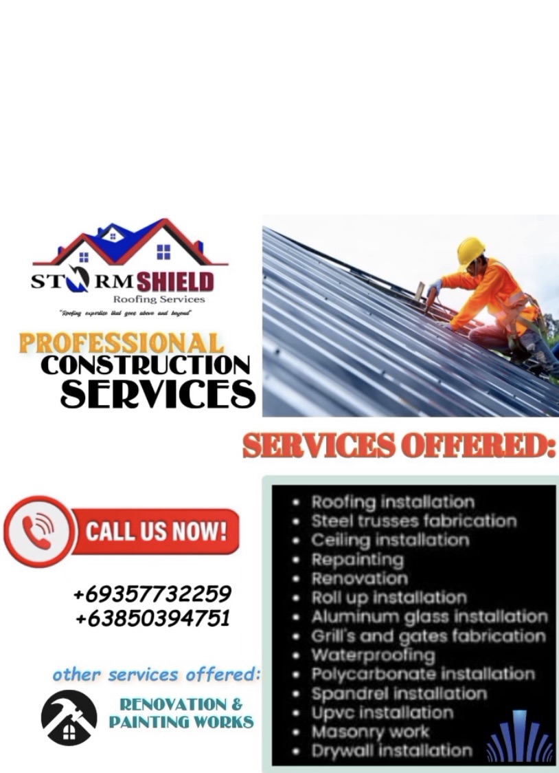 S.S. Roofing services  Facebook ad