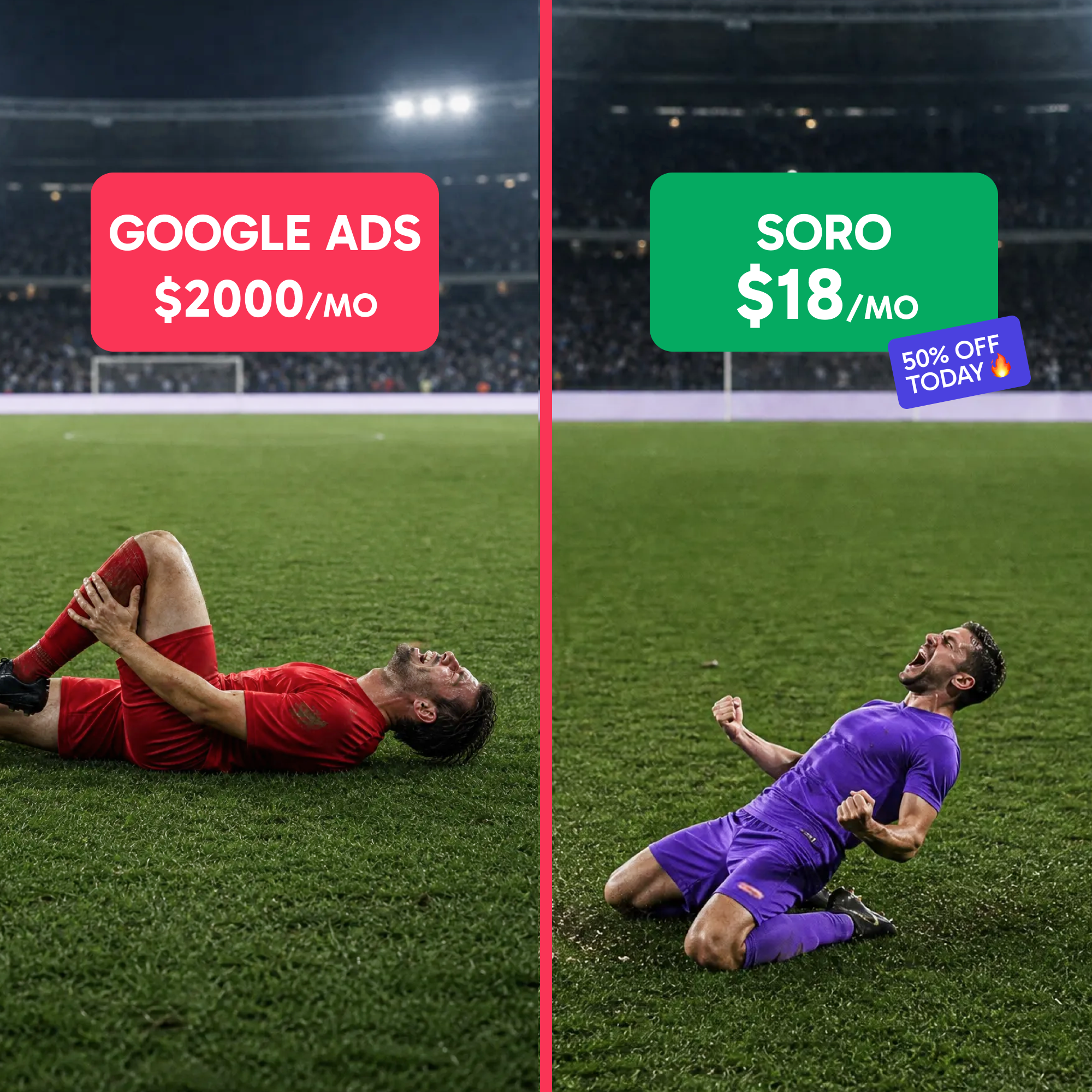 Soro SEO Facebook ad