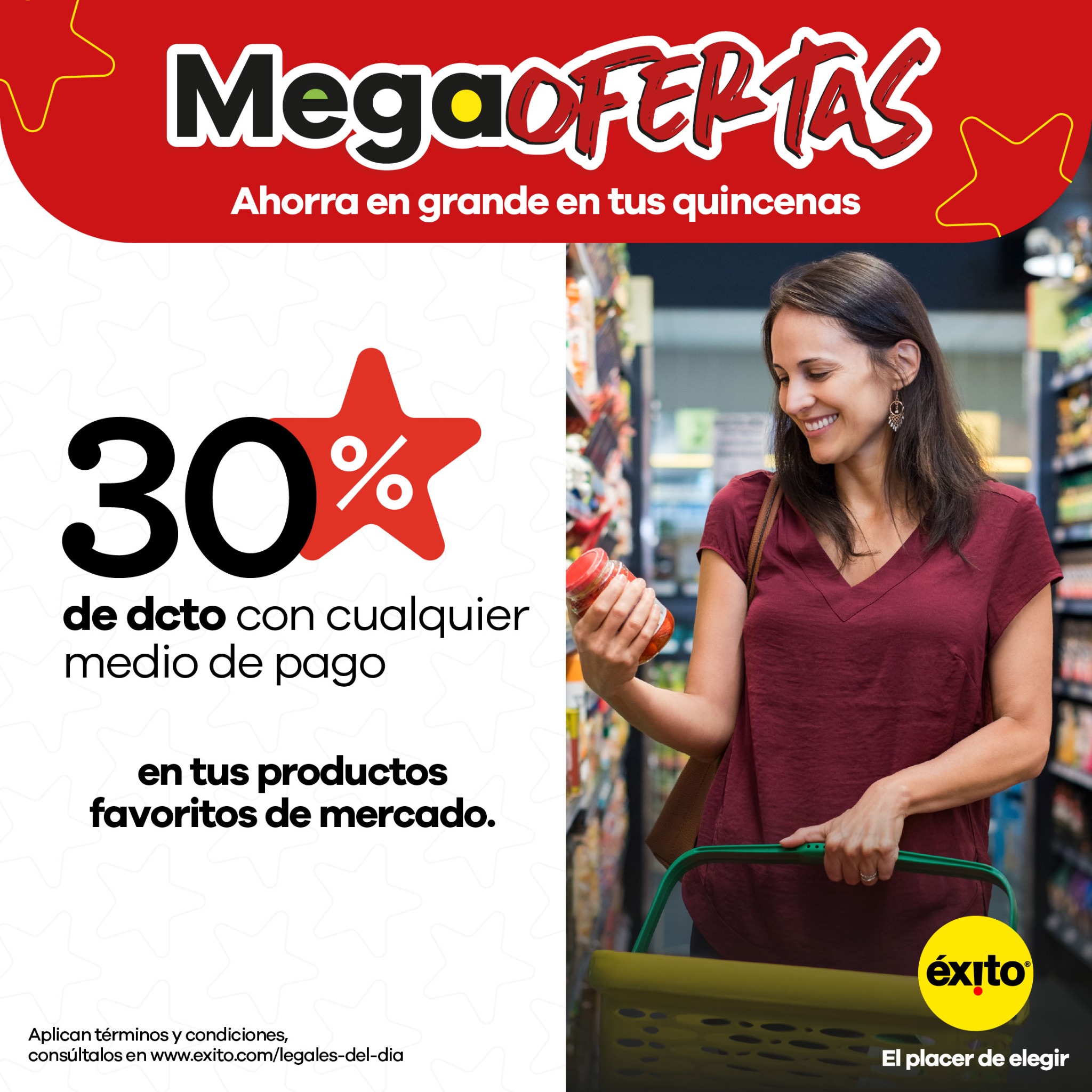 Éxito Facebook ad