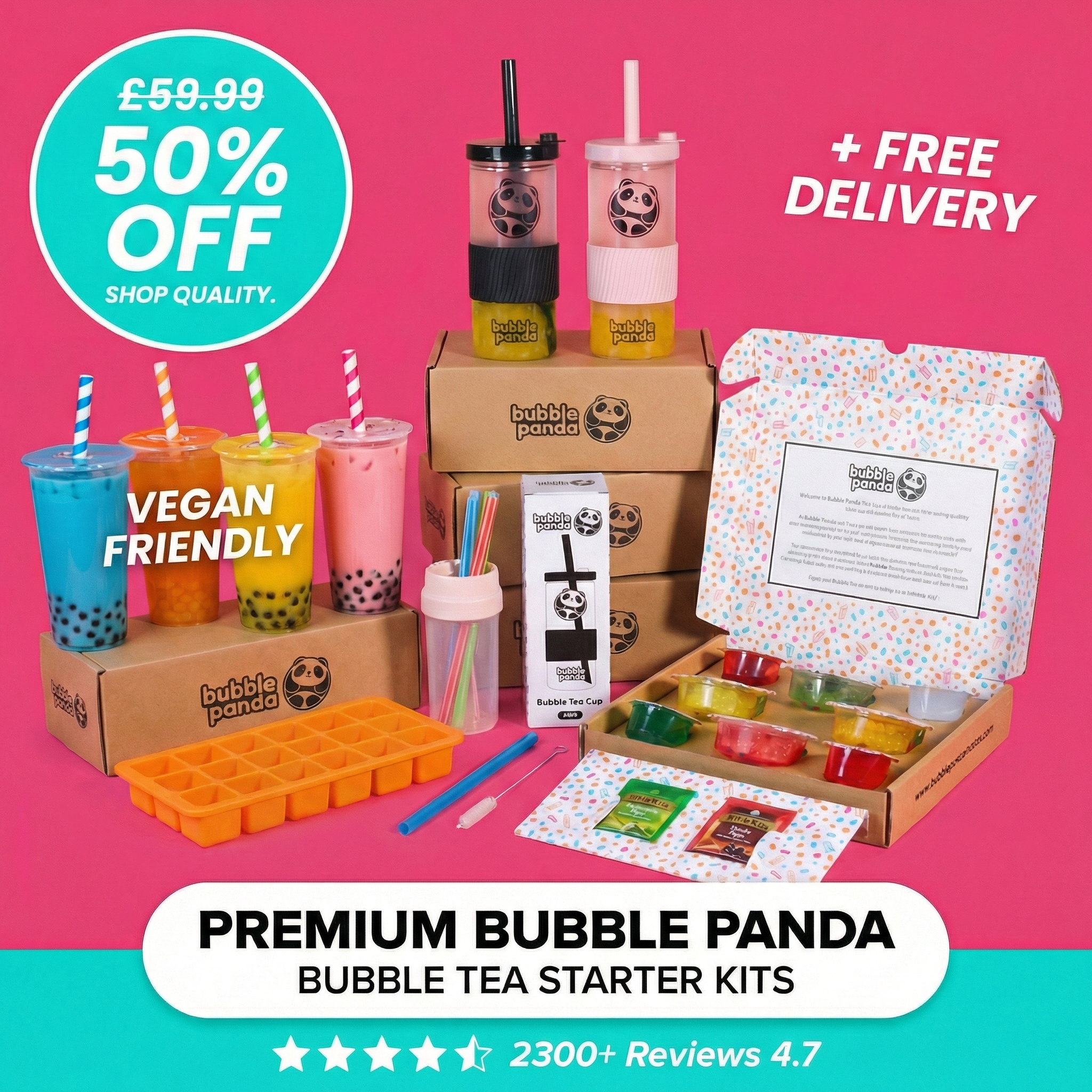 Bubble Panda Facebook ad