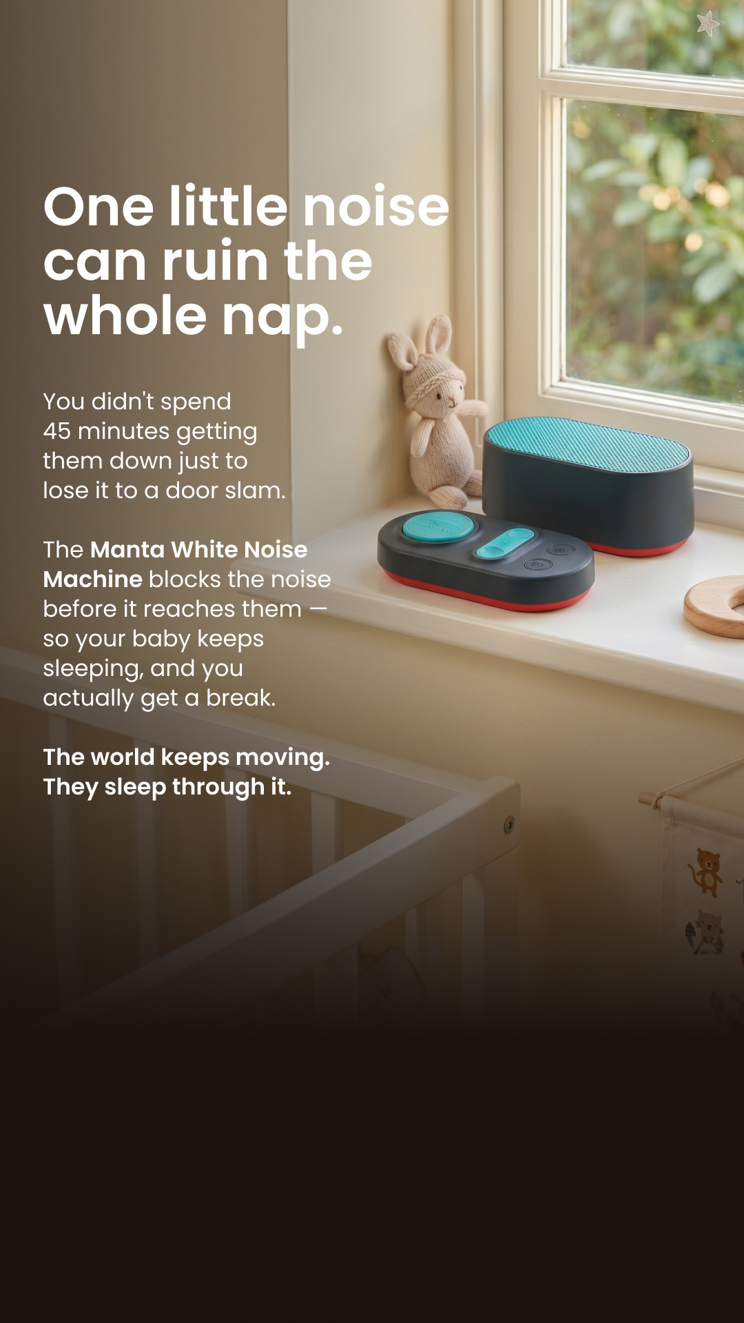 Manta Sleep Facebook ad