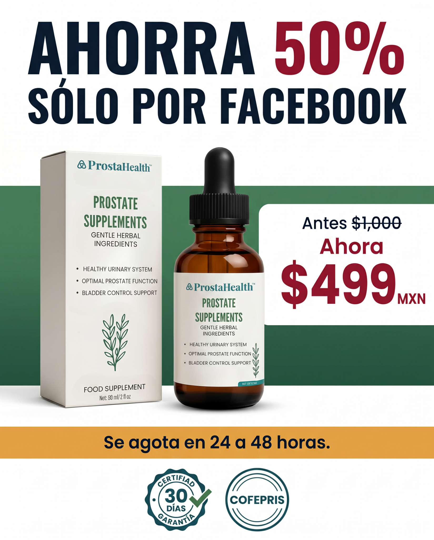 Bienestar Diario Facebook ad